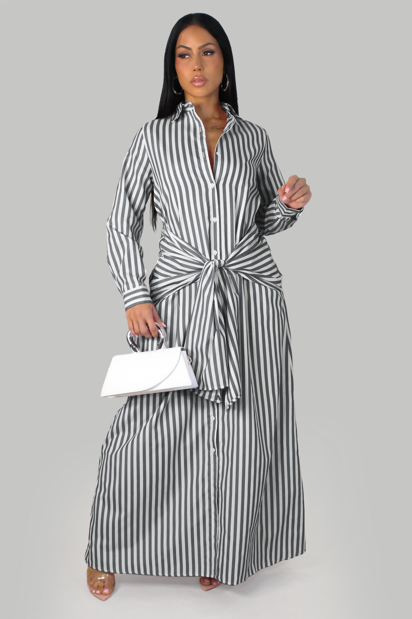 Lunessa Dress - Gray