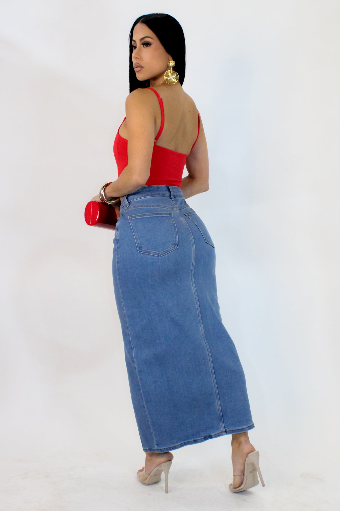 All We Need Skirt - Denim