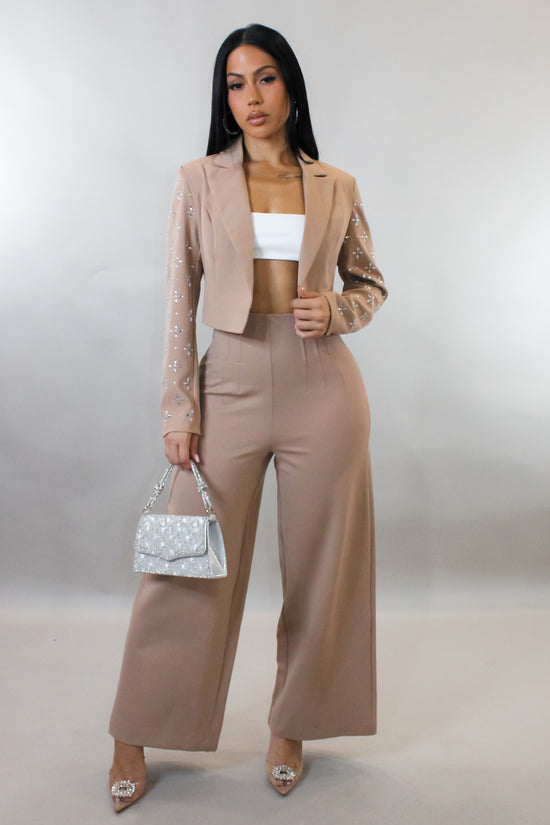 Work Mode Pants - Mocha