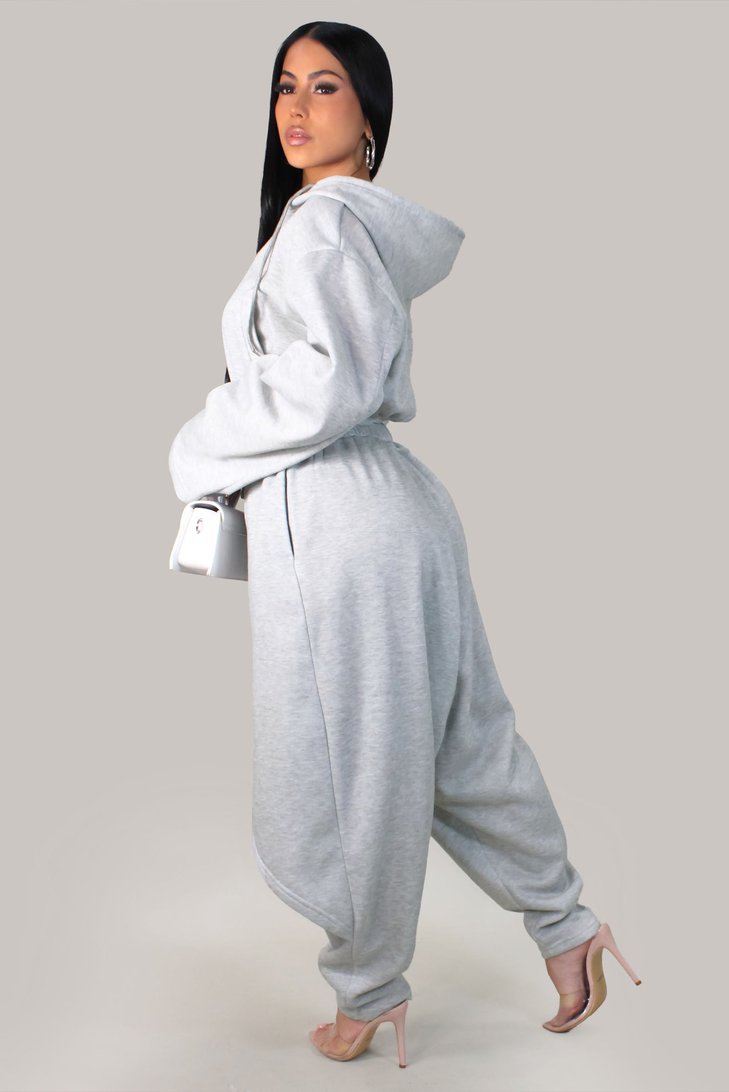 My Connecting Pant Set - Grey