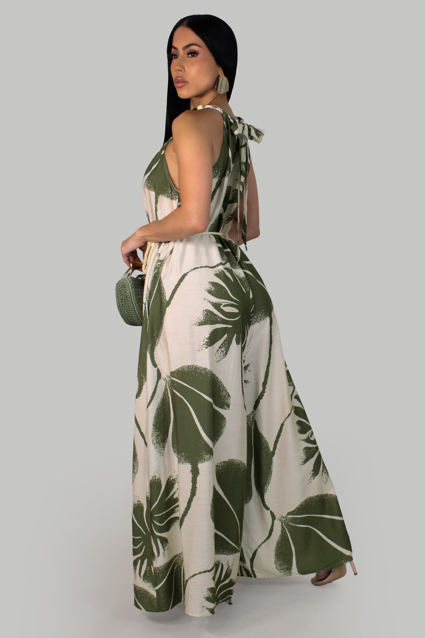 Maldivas Resort  Jumpsuit -Green