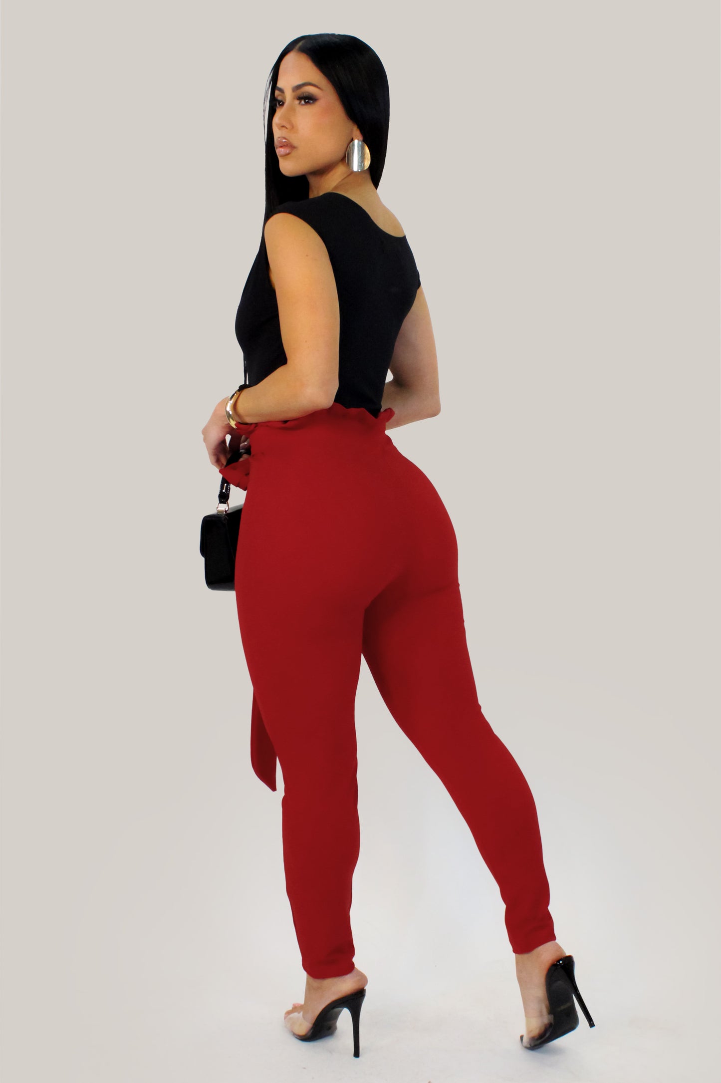 Making Impressions Lace Pant - Red