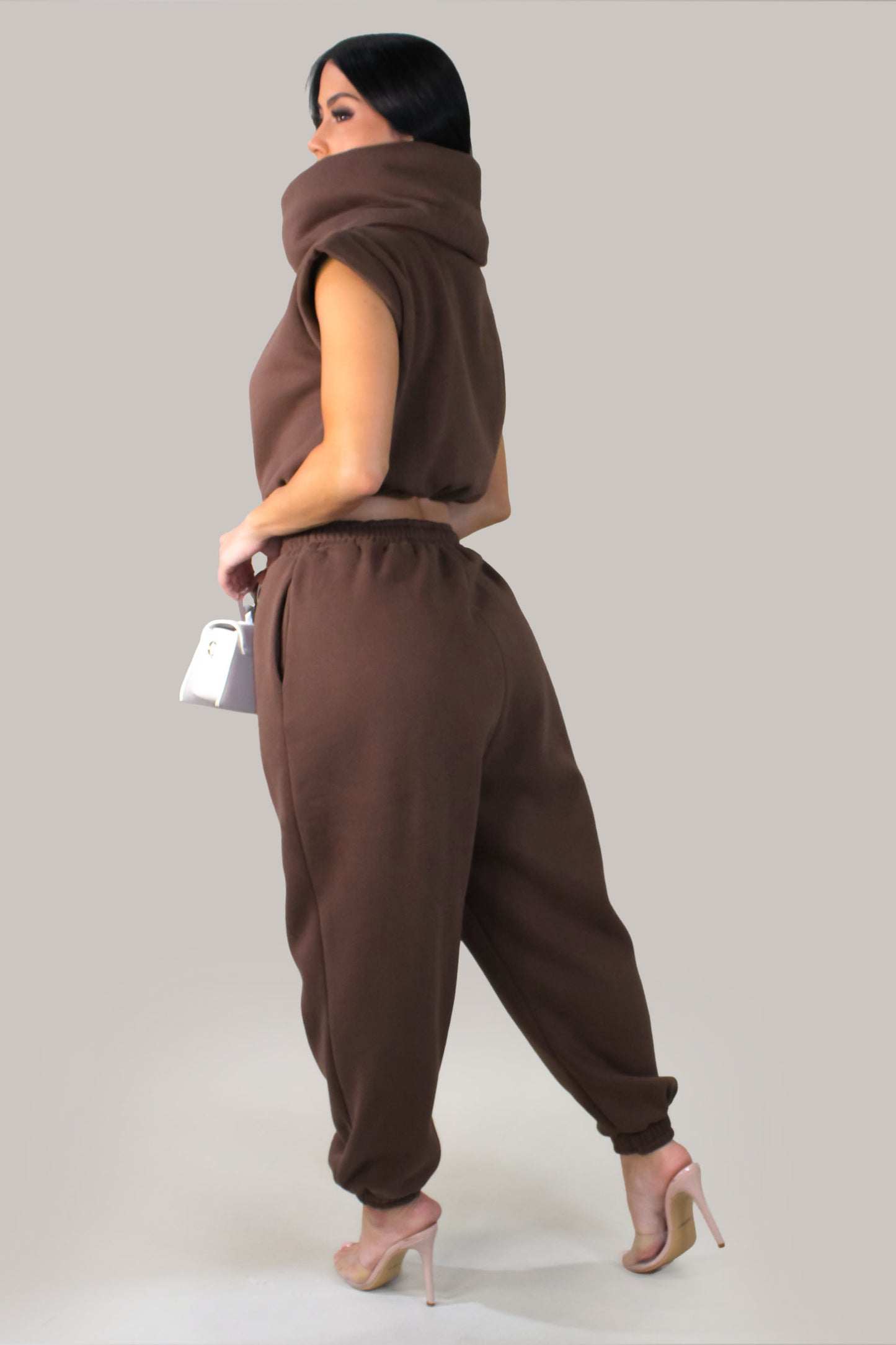 Modern Day Pant Set - Brown