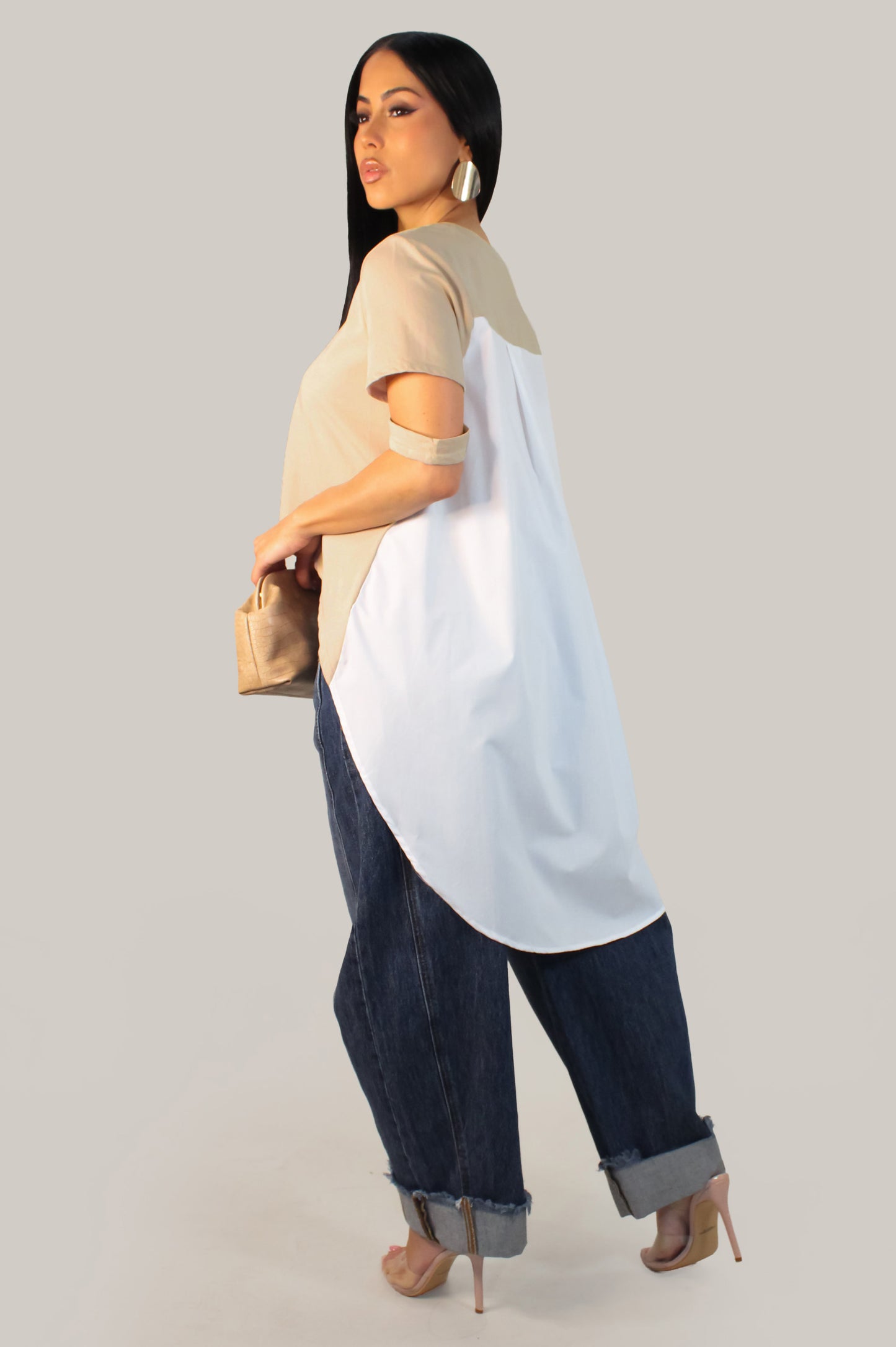 Charmed Tunic Blouse - Cream