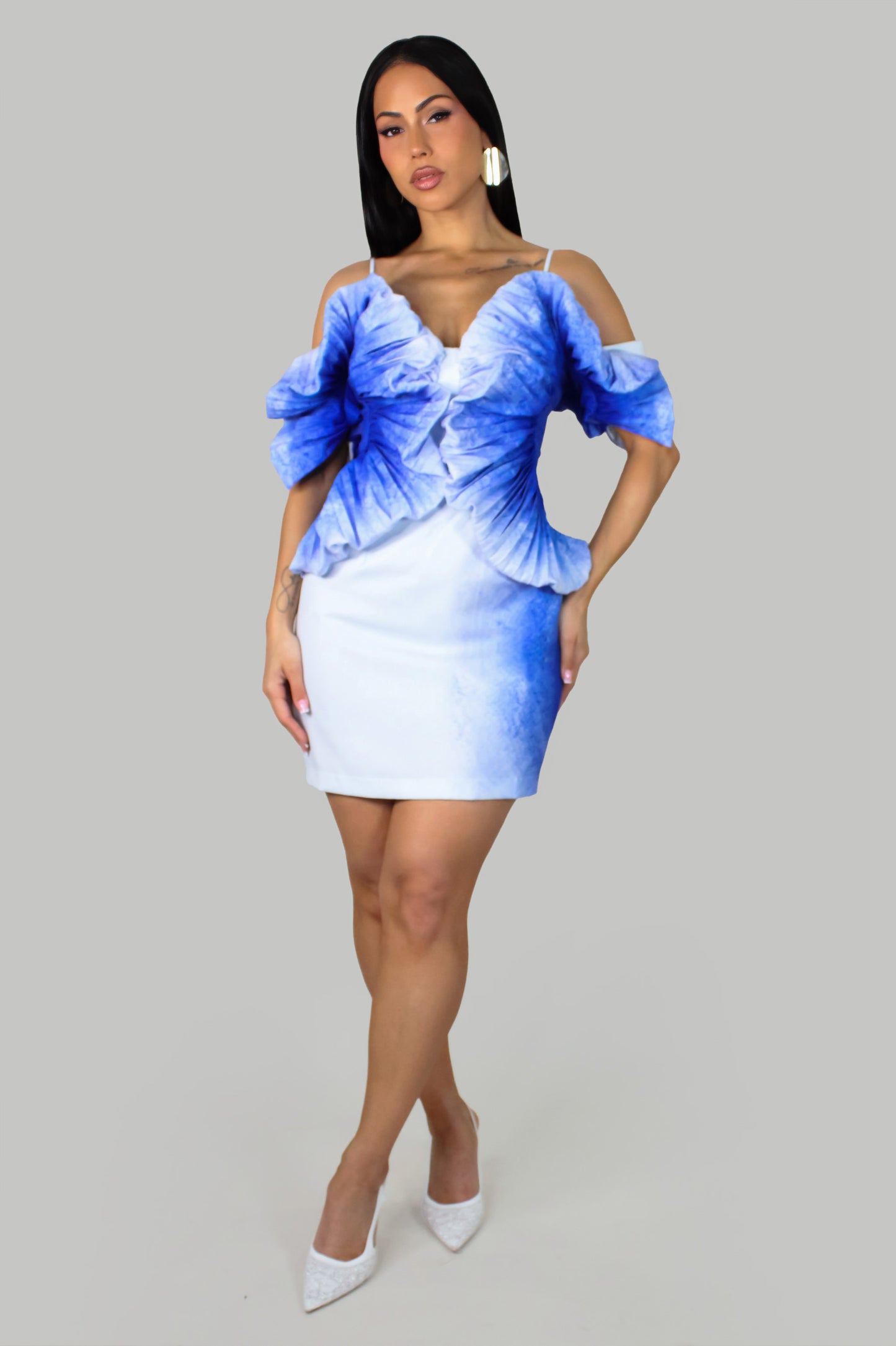 Your Best Wish Dress - Blue