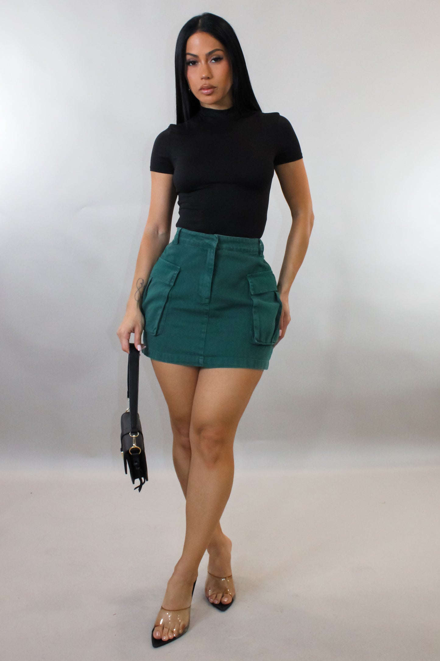 What It Is Skirt - Green