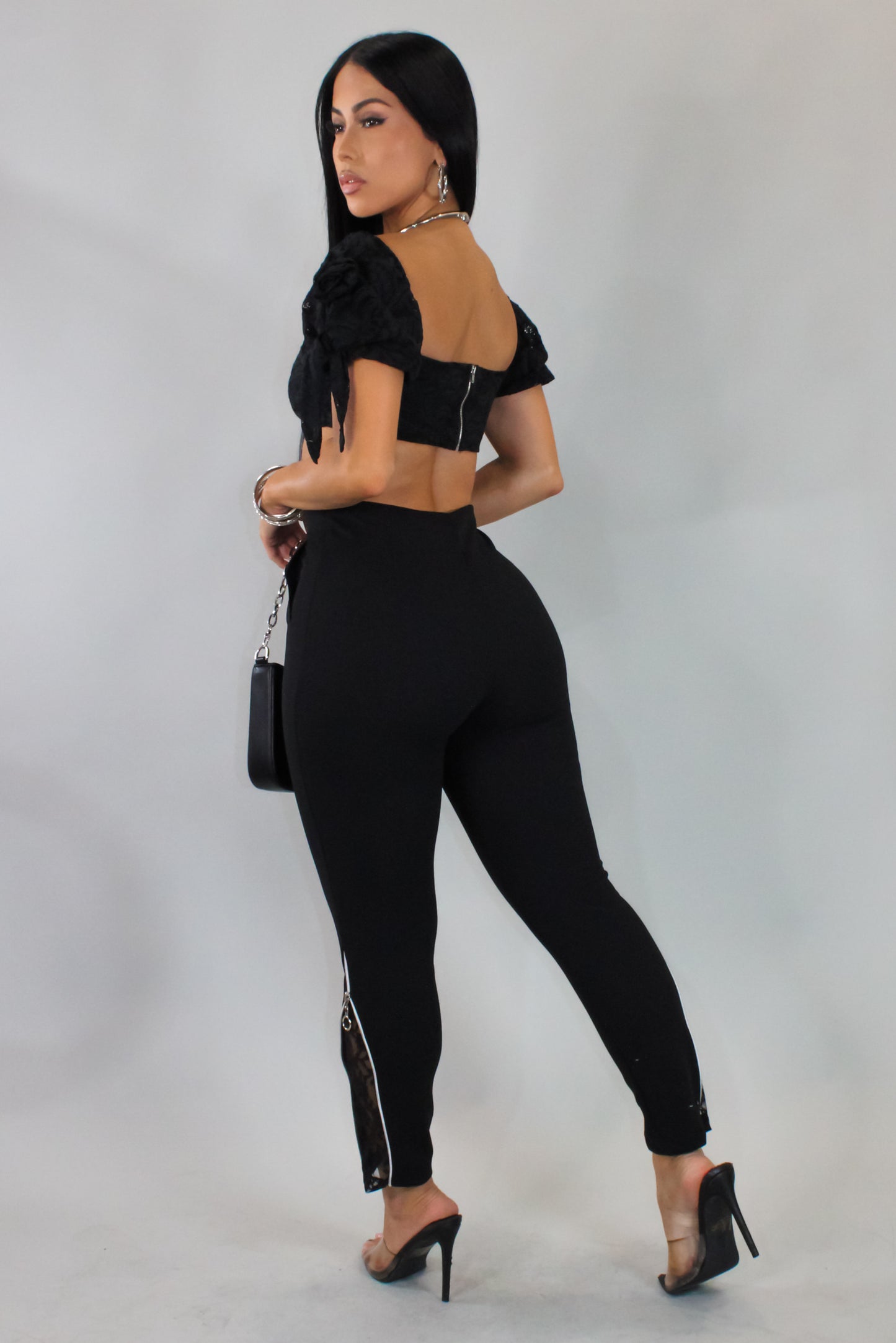 Just Having Fun Pants - Black