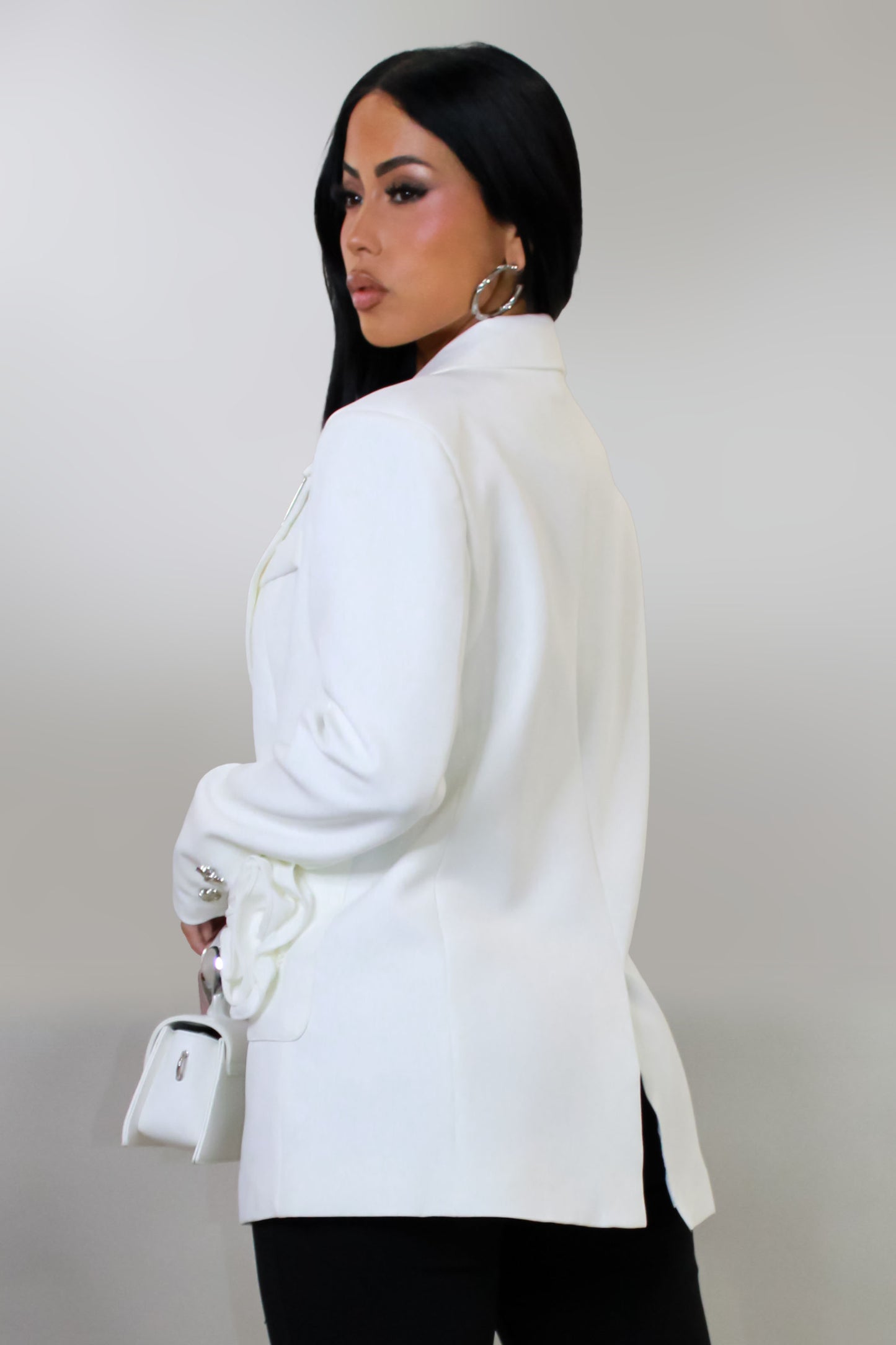 Envy Me Blazer - White