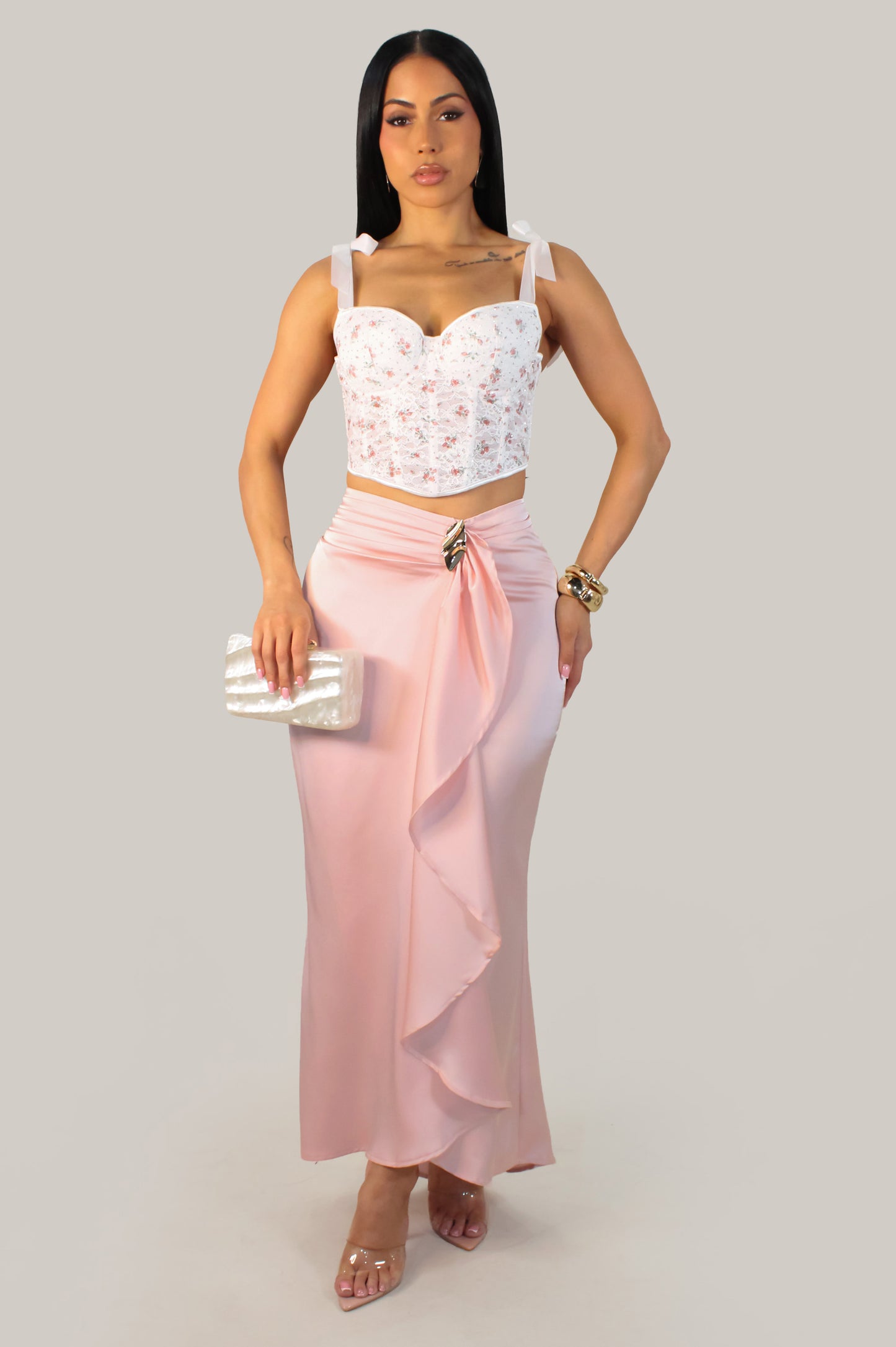Mirage's Date Skirt - Pink