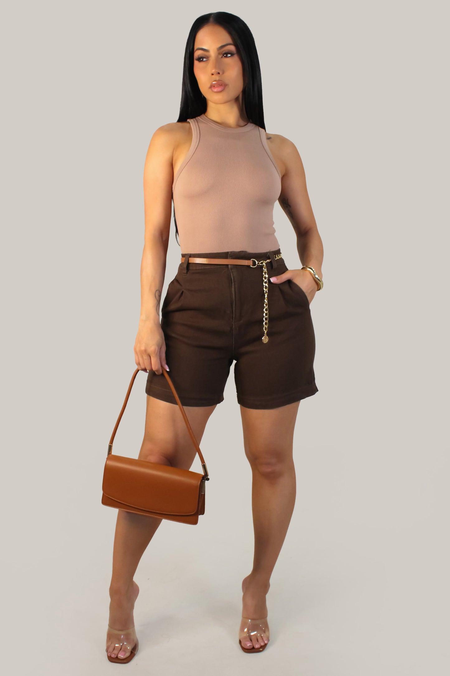Walking In Atlanta Short - Brown