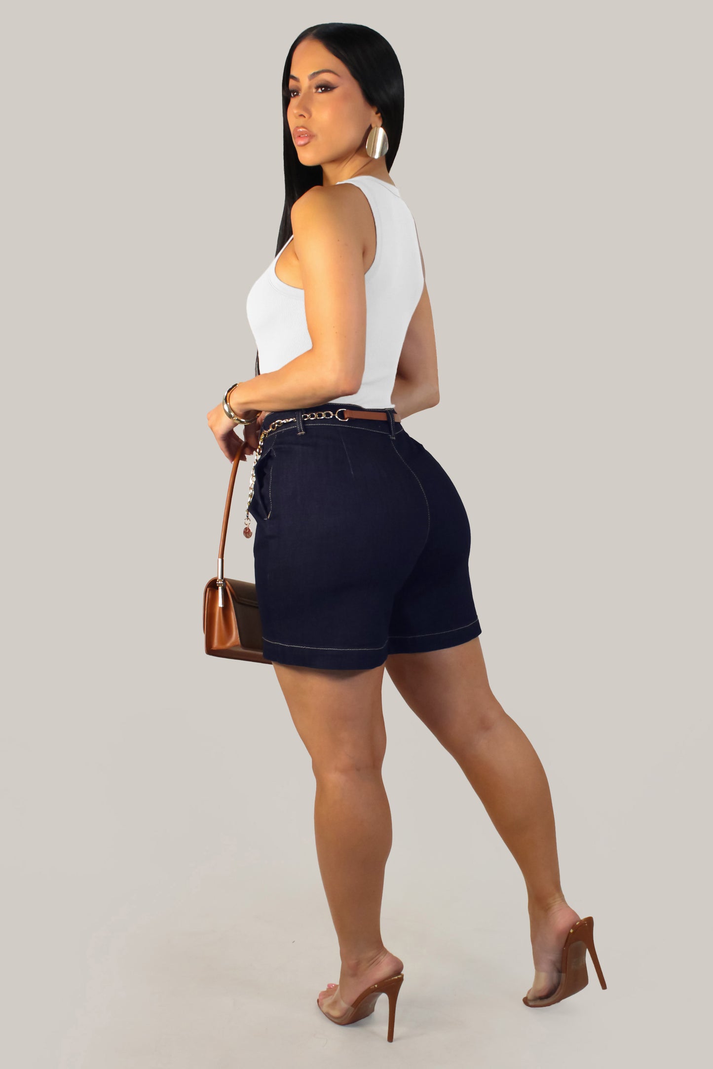 Walking In Atlanta Short - Indigo