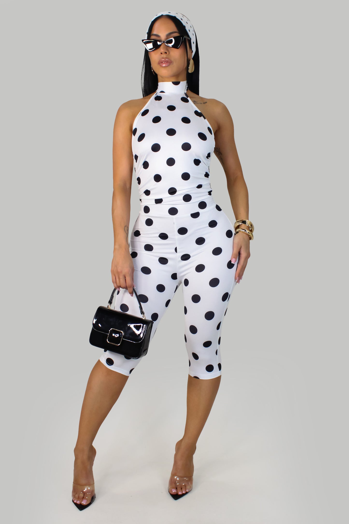 Cityscape Jumpsuit - White