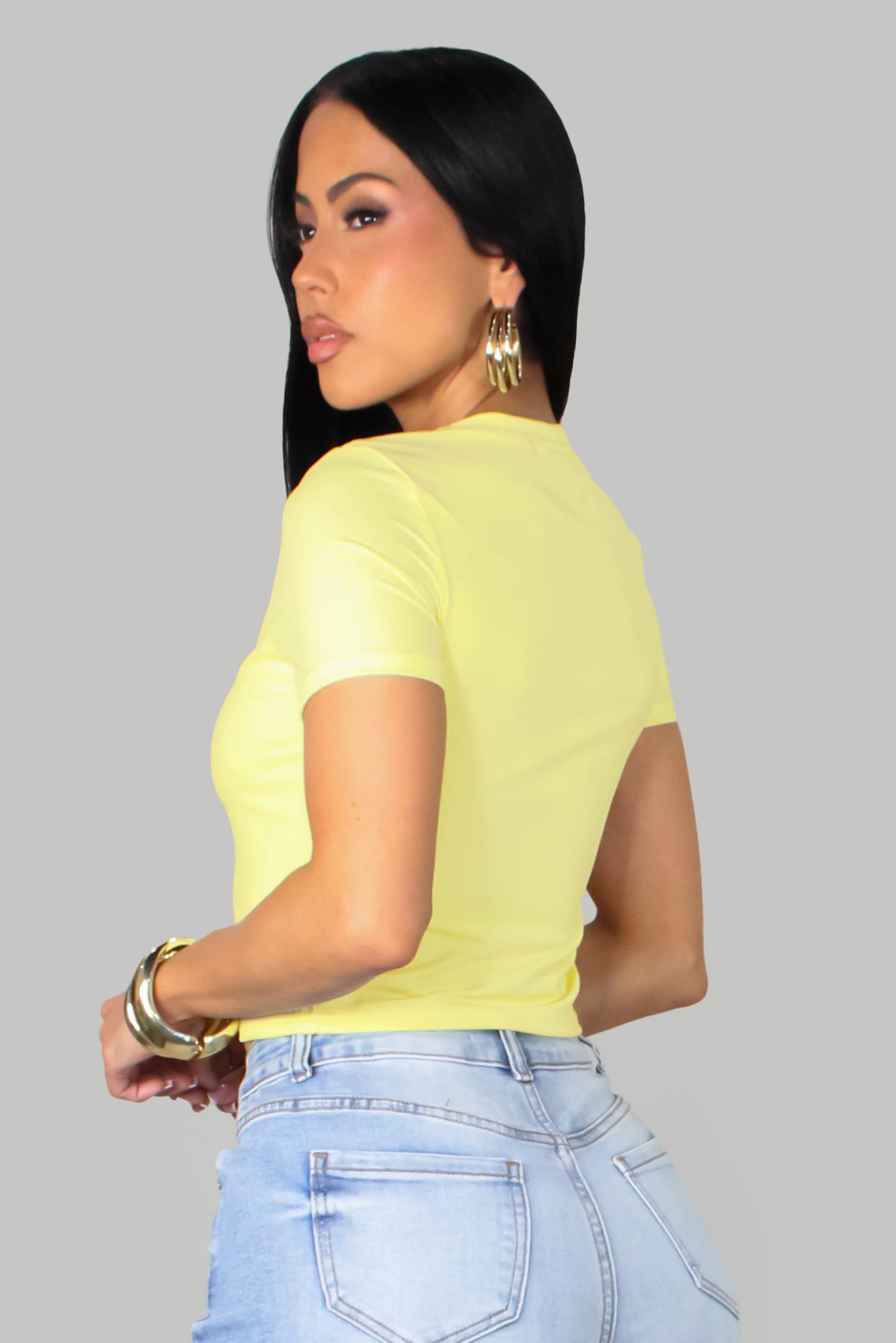 Patricia's Top - Yellow