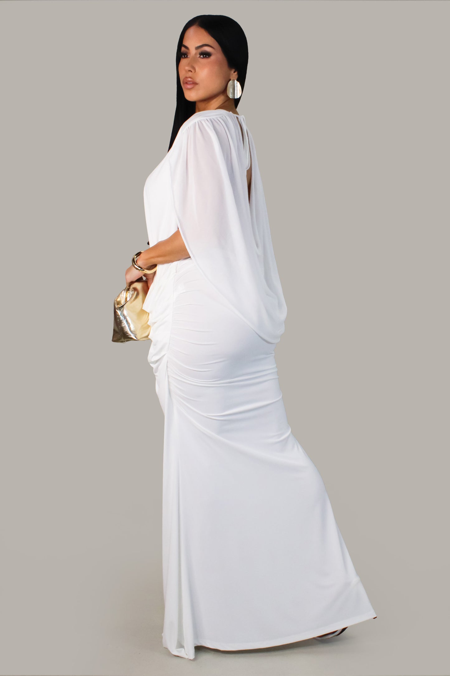 Luxe Silhouette  Dress - Ivory