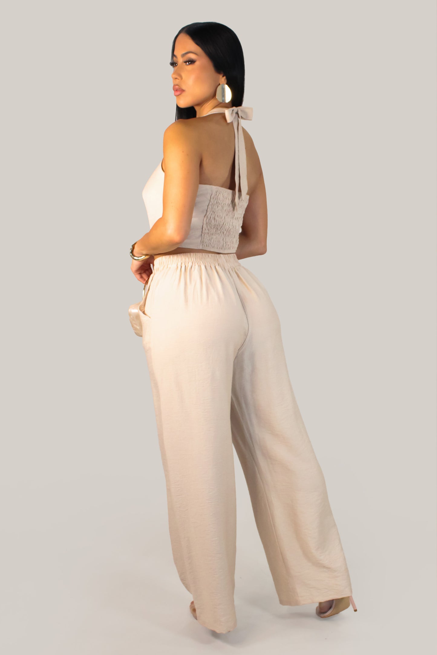 Most Desired Pant Set - Beige