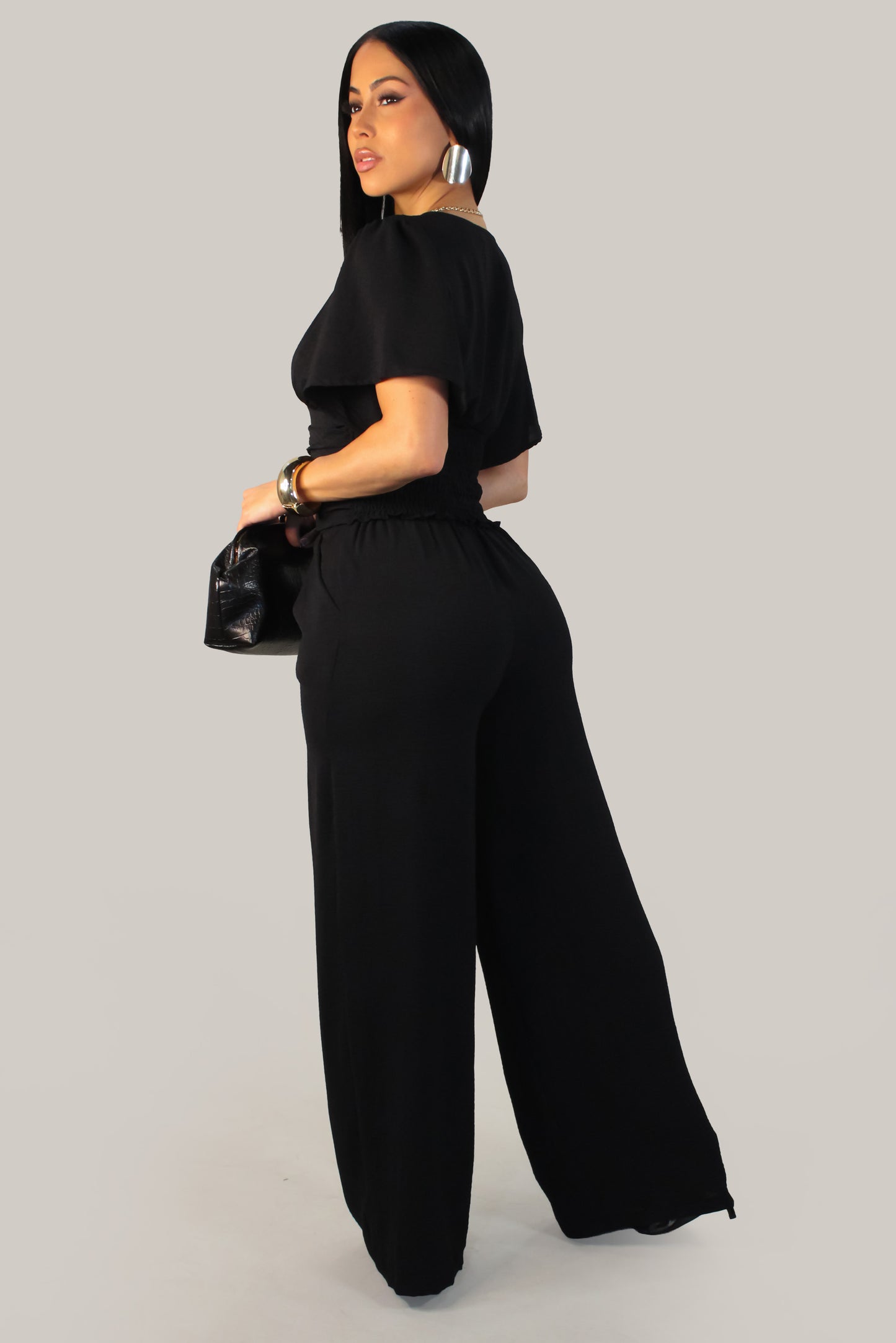 Timeless Pant Set - Black