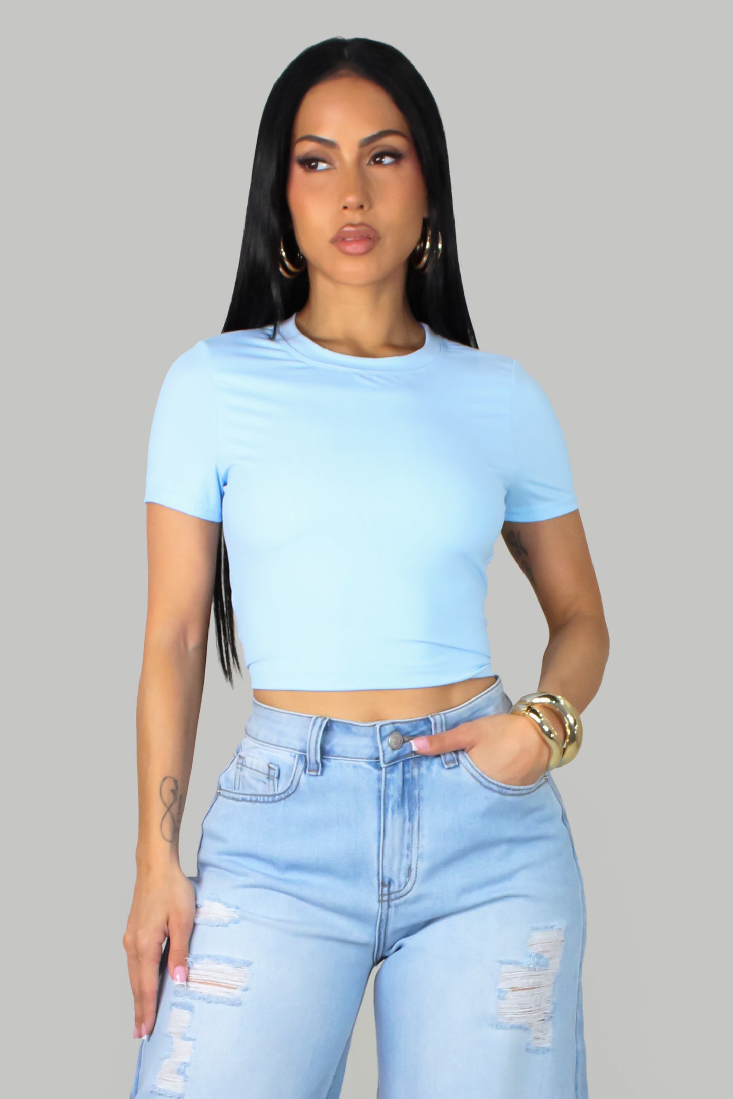 Patricia's Top - Blue