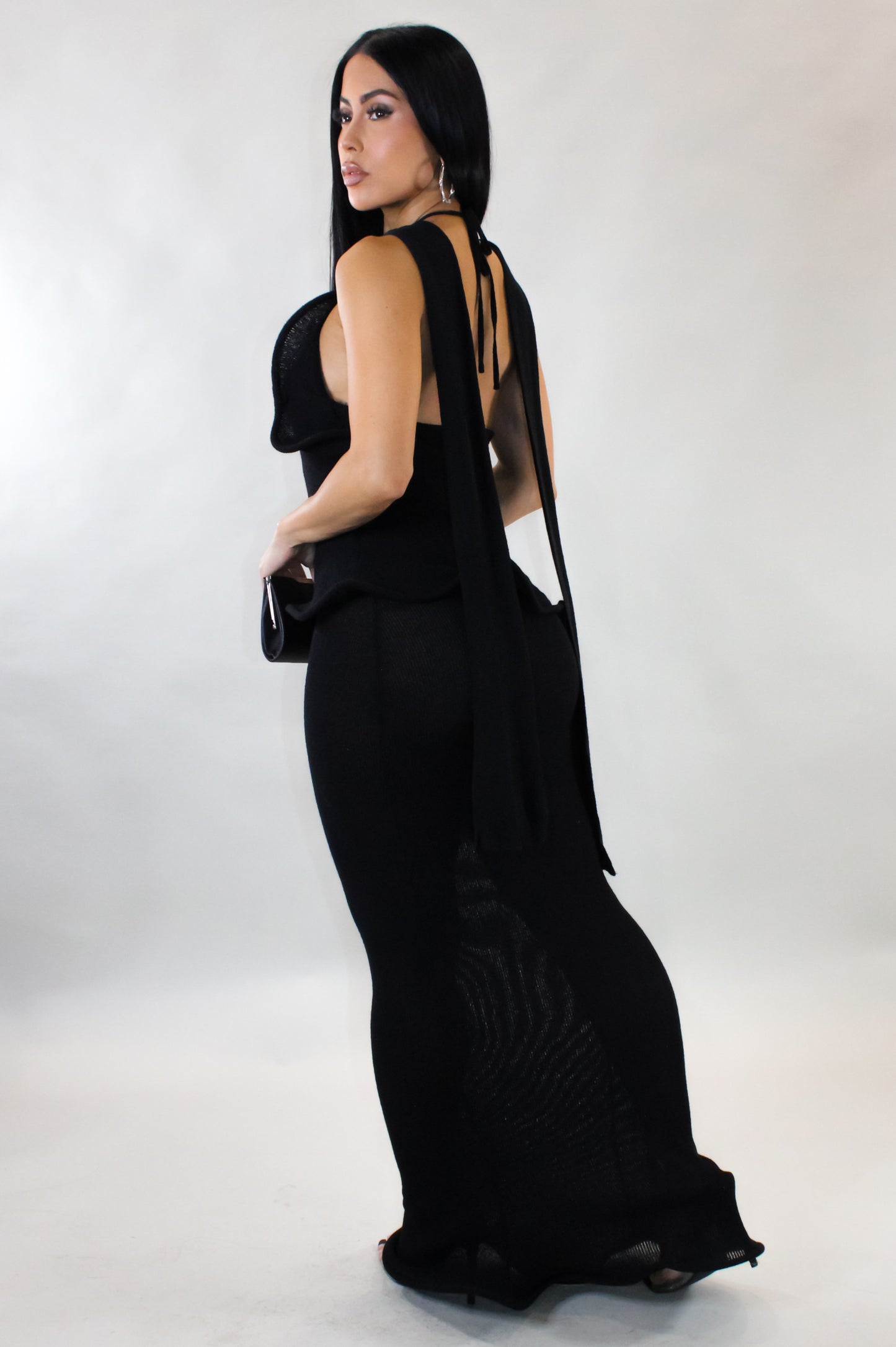 All About Love Maxi Dress- Black