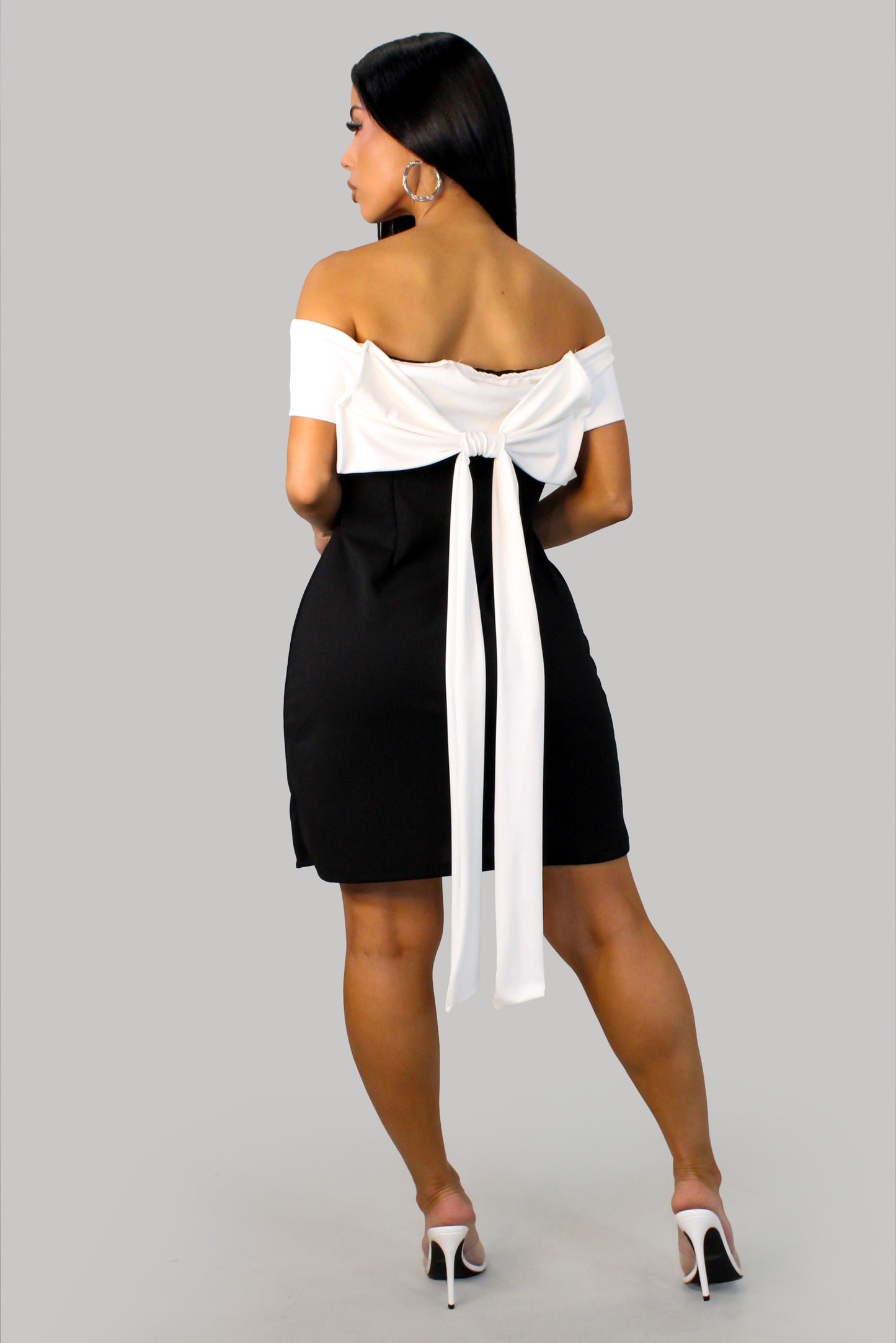 Splendid Mini Dress- Black