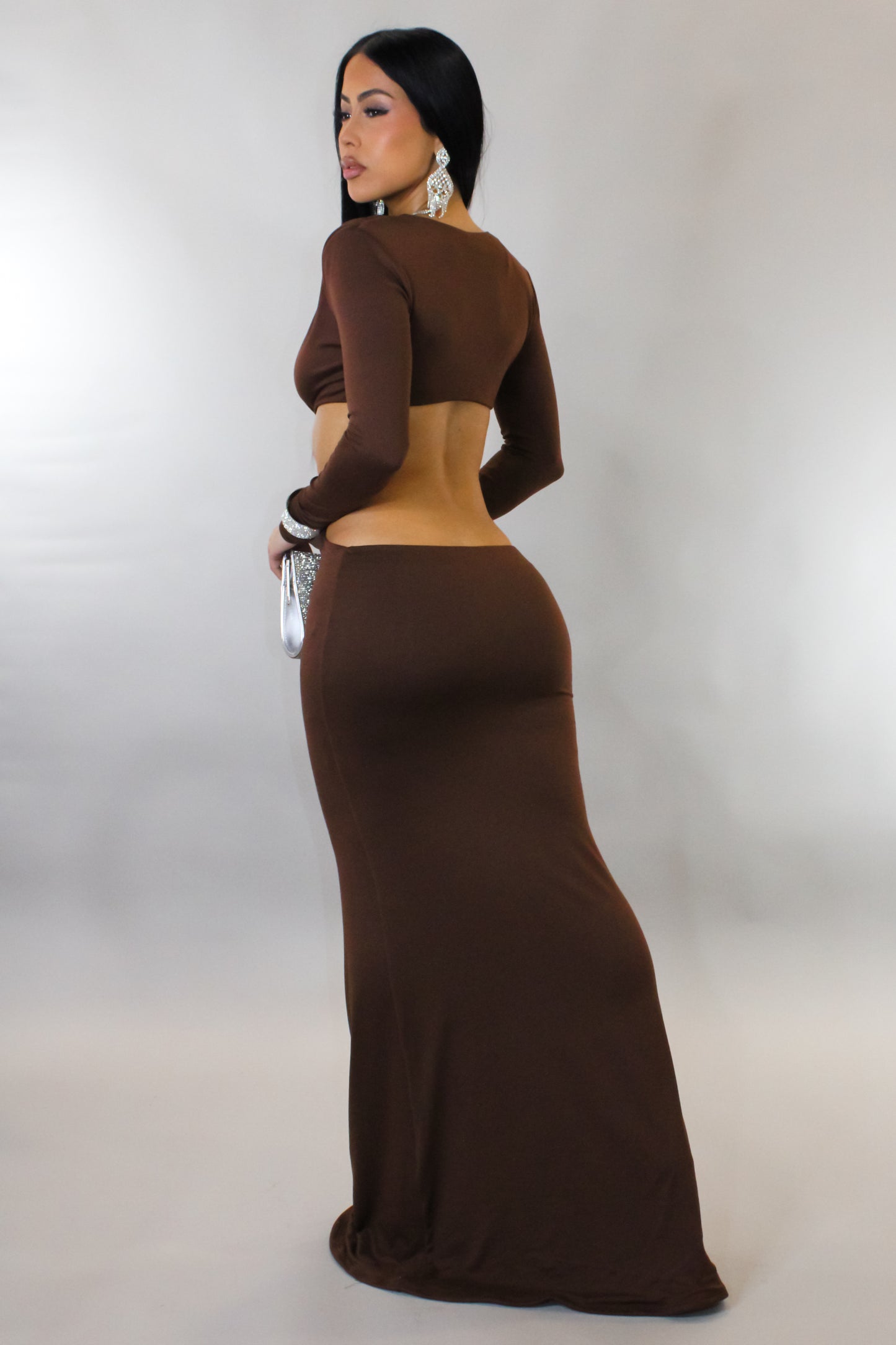 That Girl Maxi Dress - Brown