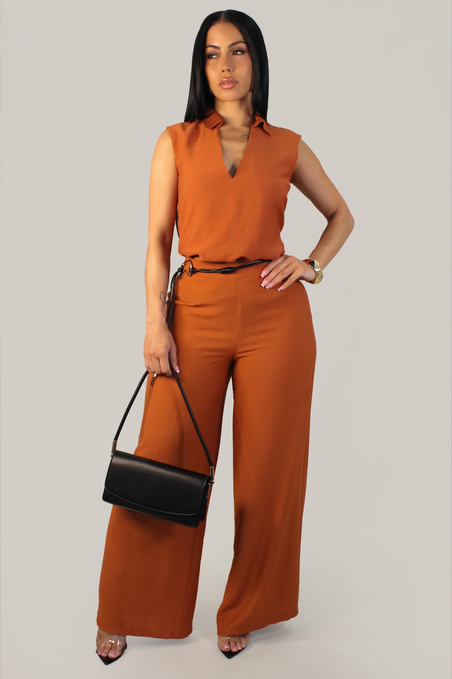 Encounter's Pant Set - Clay