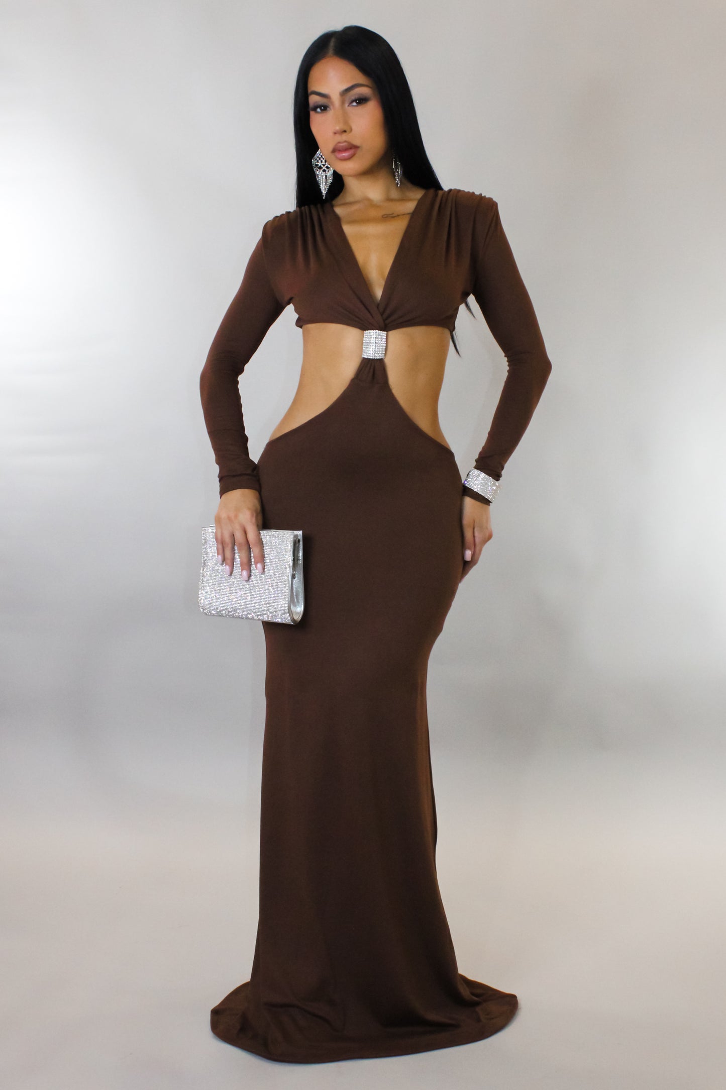 That Girl Maxi Dress - Brown