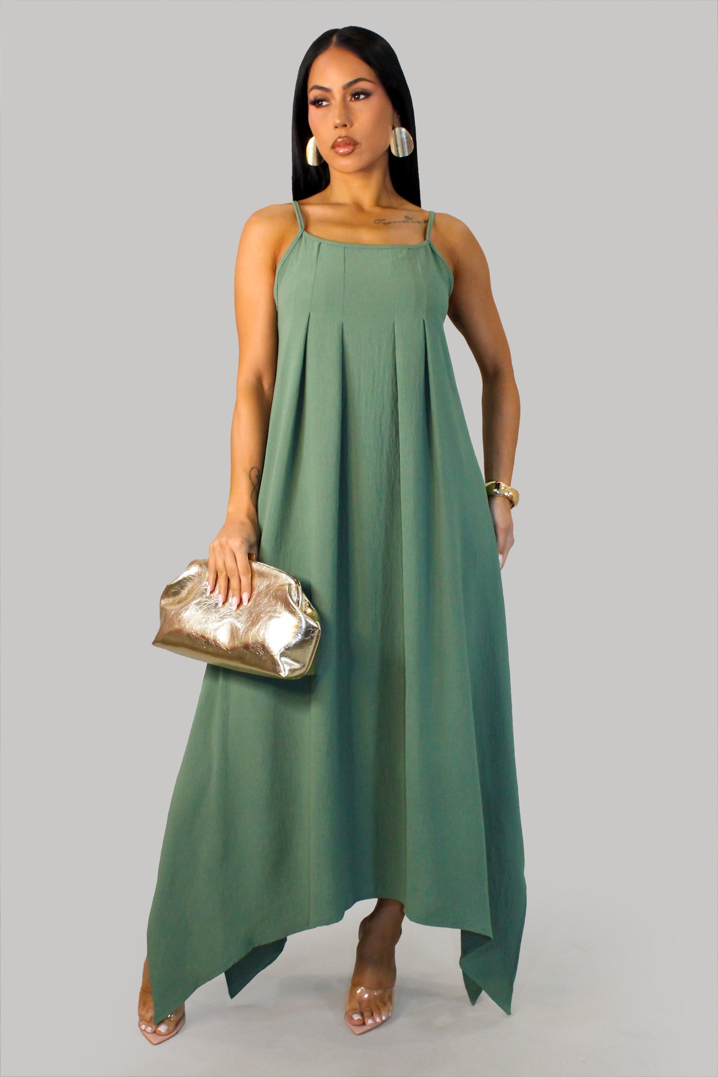 It's The One Dress- Green