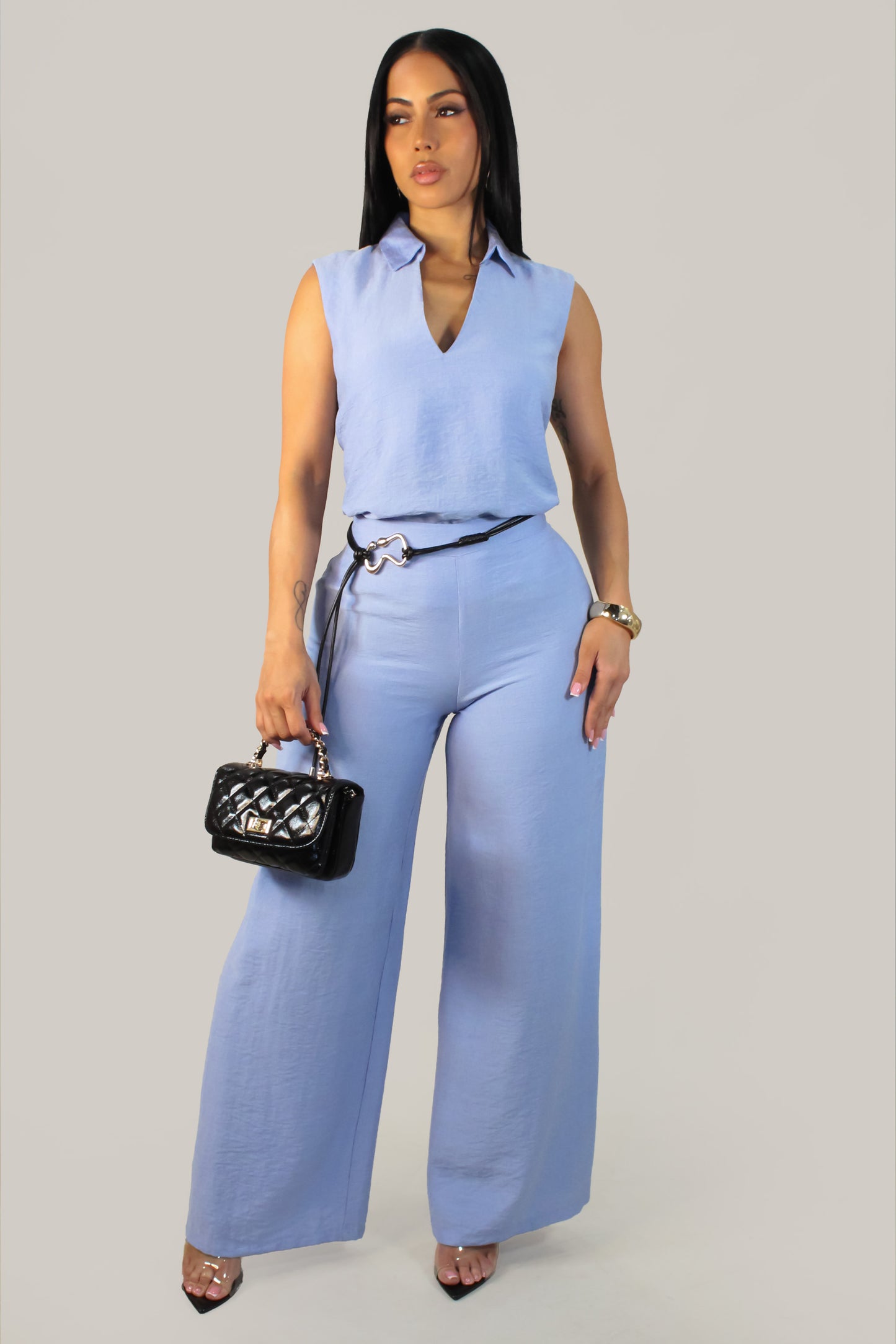 Encounter's Pant Set - Blue