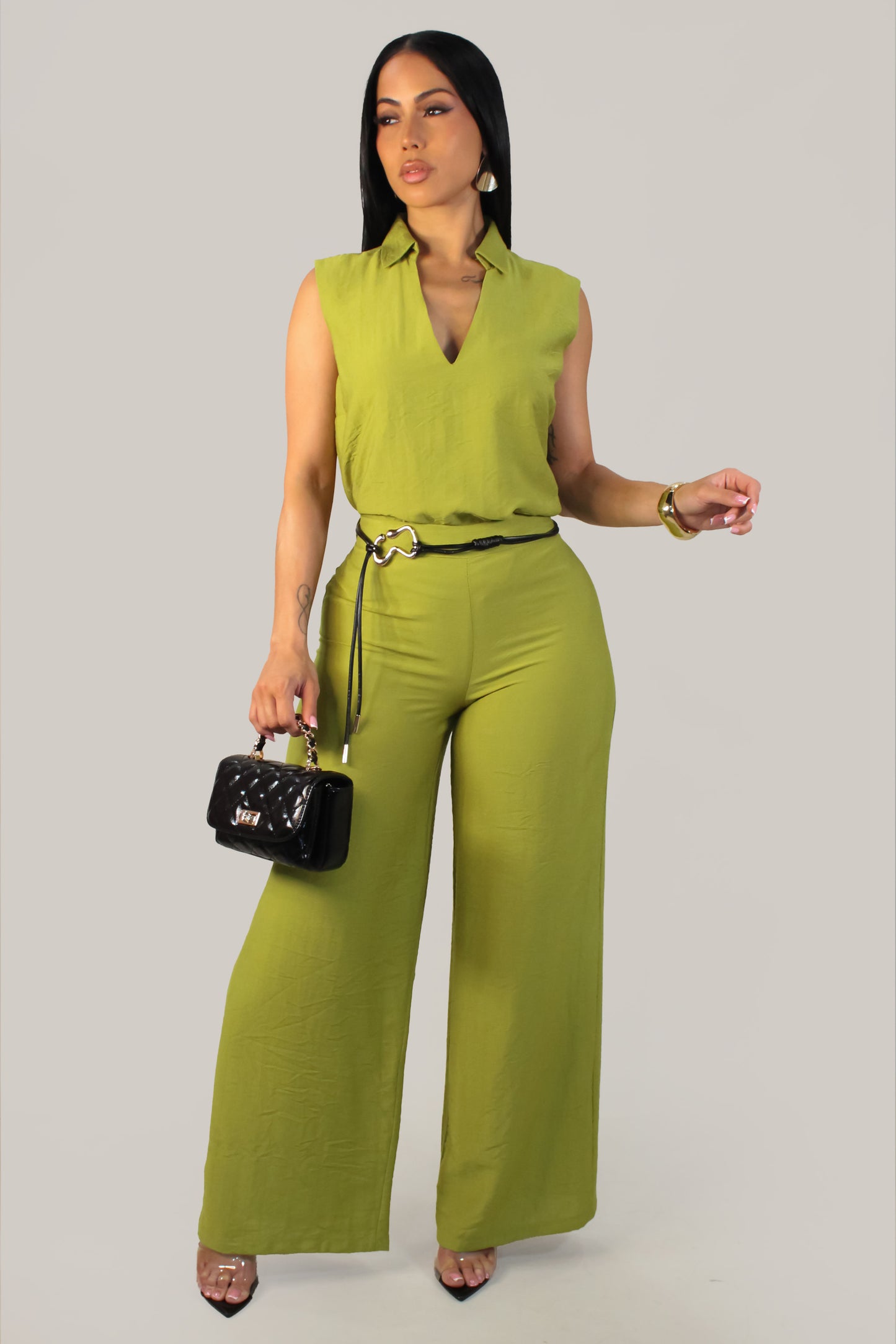 Encounter's Pant Set - Citron