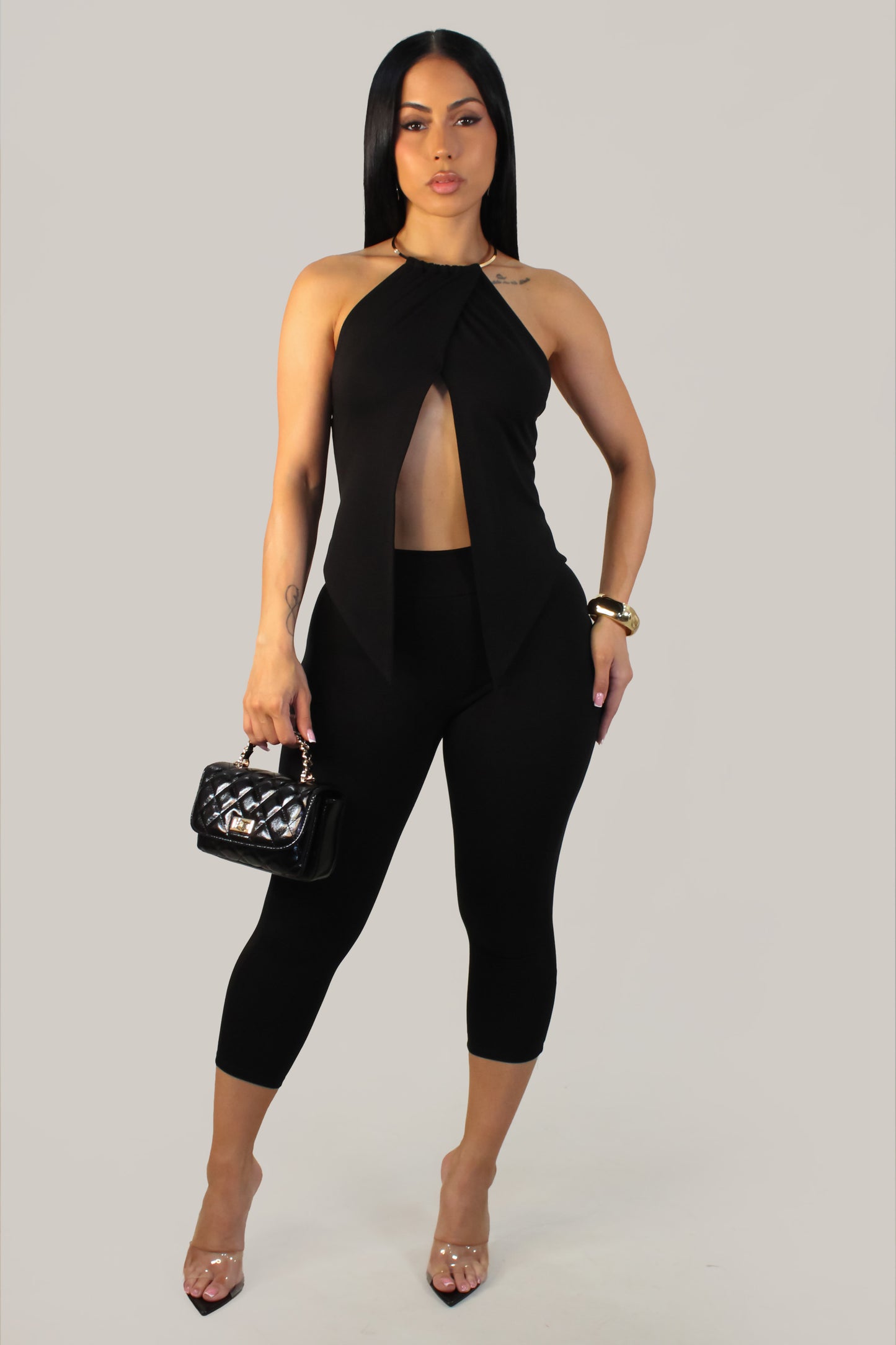 Party's Most Envied Pant Set - Black