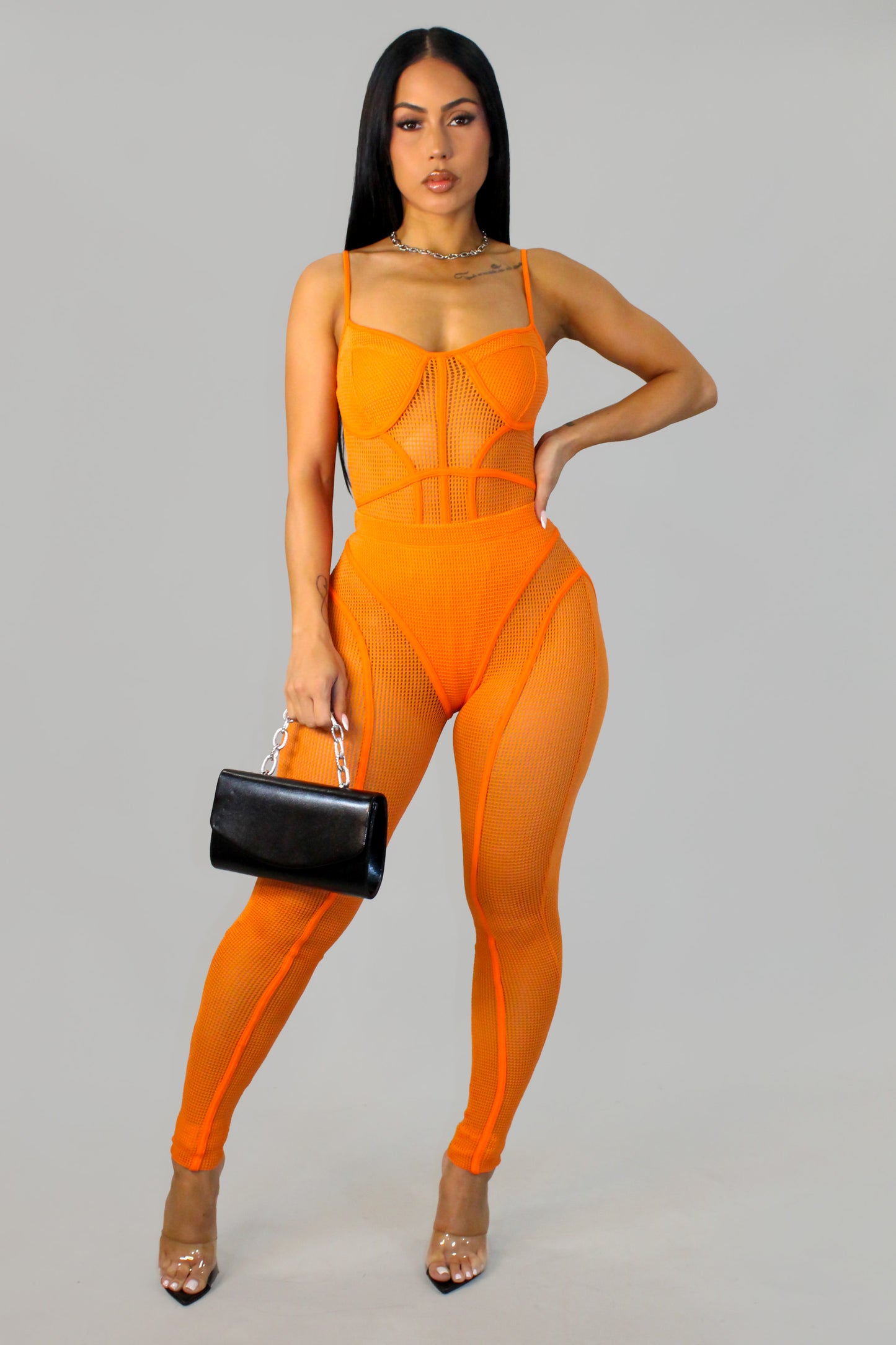 Interaction Pant Set - Orange