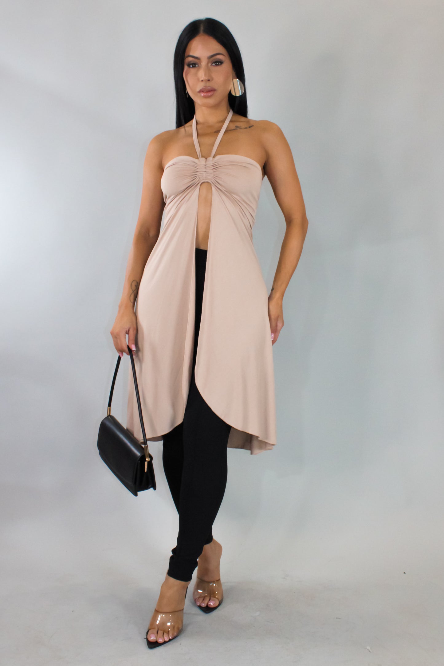 No Regrets Top - Beige