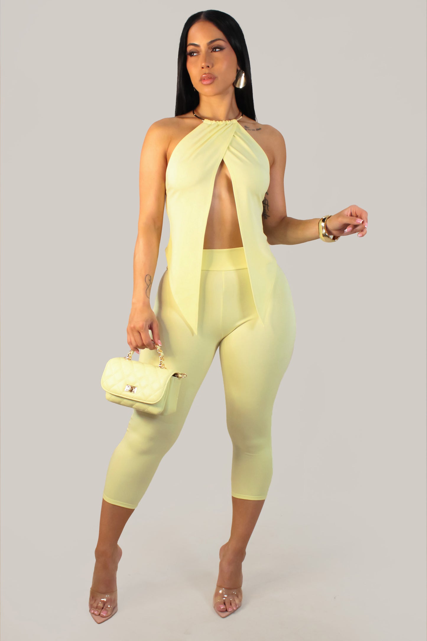 Party's Most Envied Pant Set - Yellow