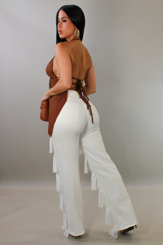 More Like It Jeans - White Denim