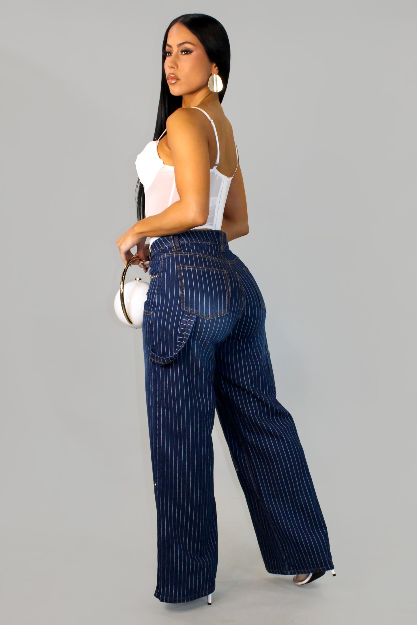 On The 30'S Denim Pants - Dark Wash