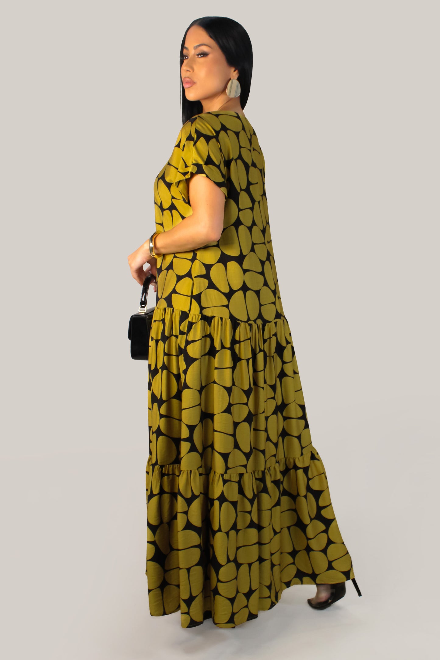 Amalfi Dress - Mustard