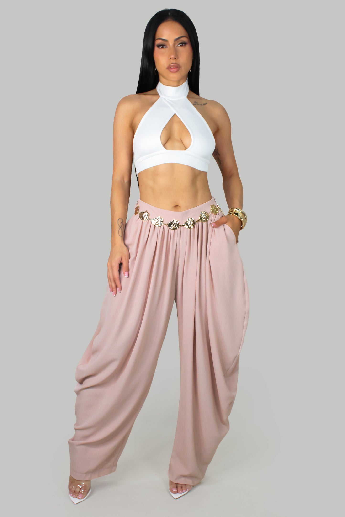 Becoming Her Pants- Mauve