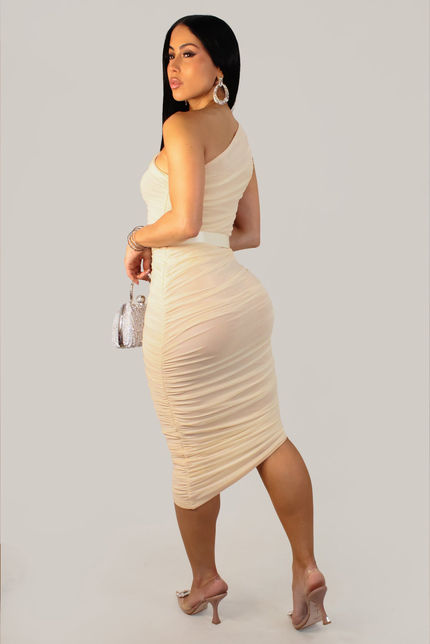 Pleasures Ruched Dress
