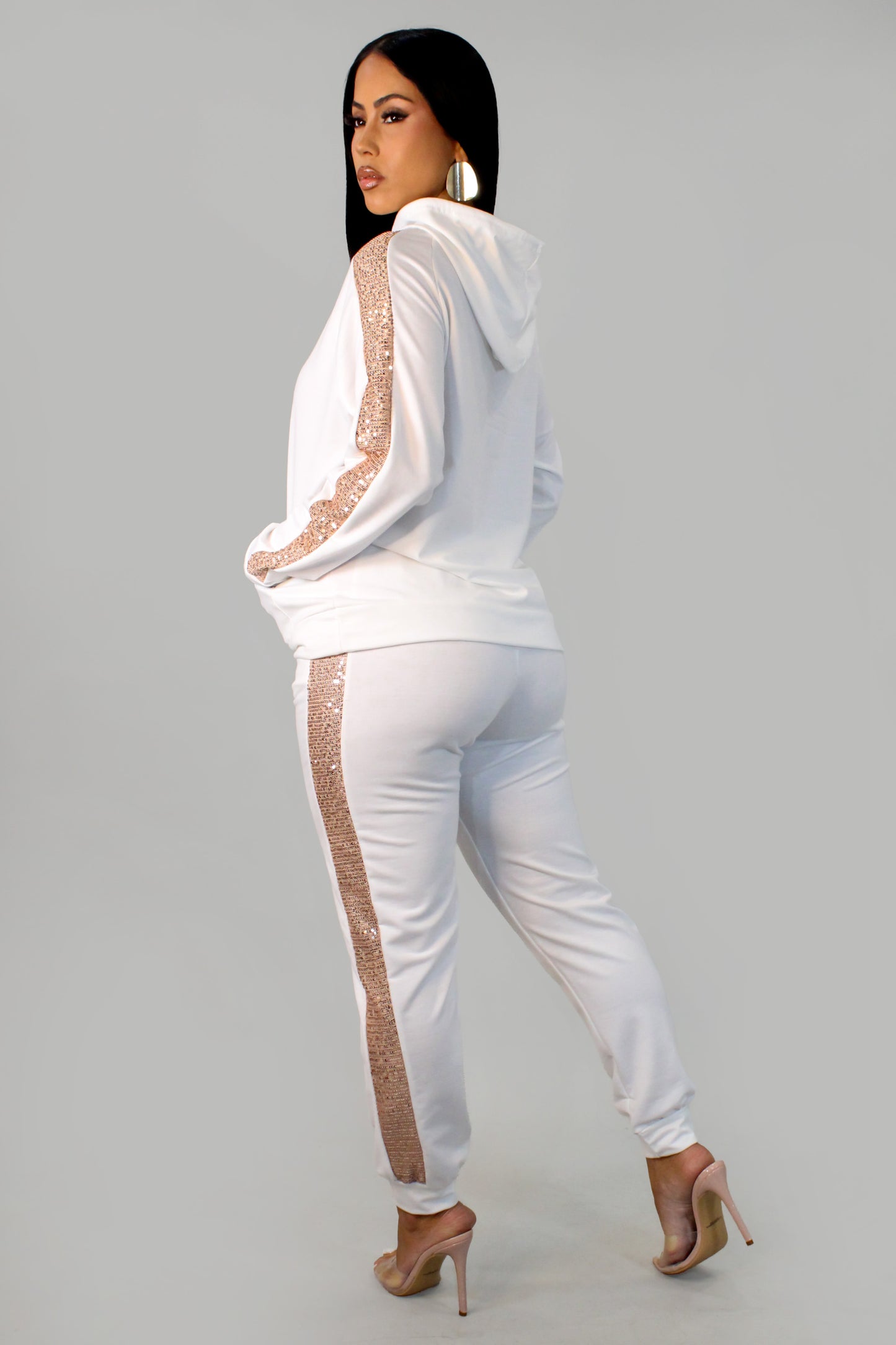 Been Here Before Pant Set - White