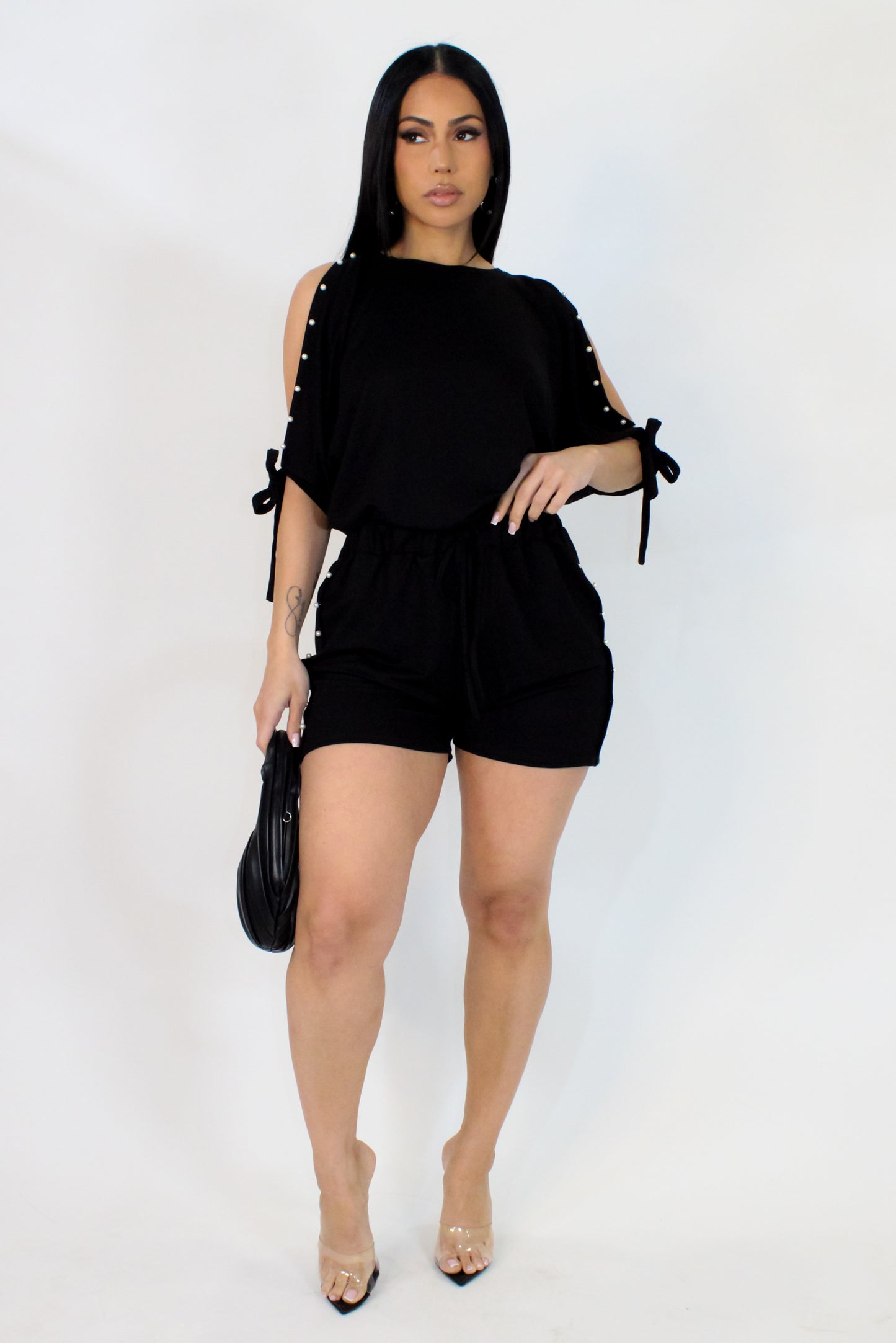 Never Over Short Set - Black