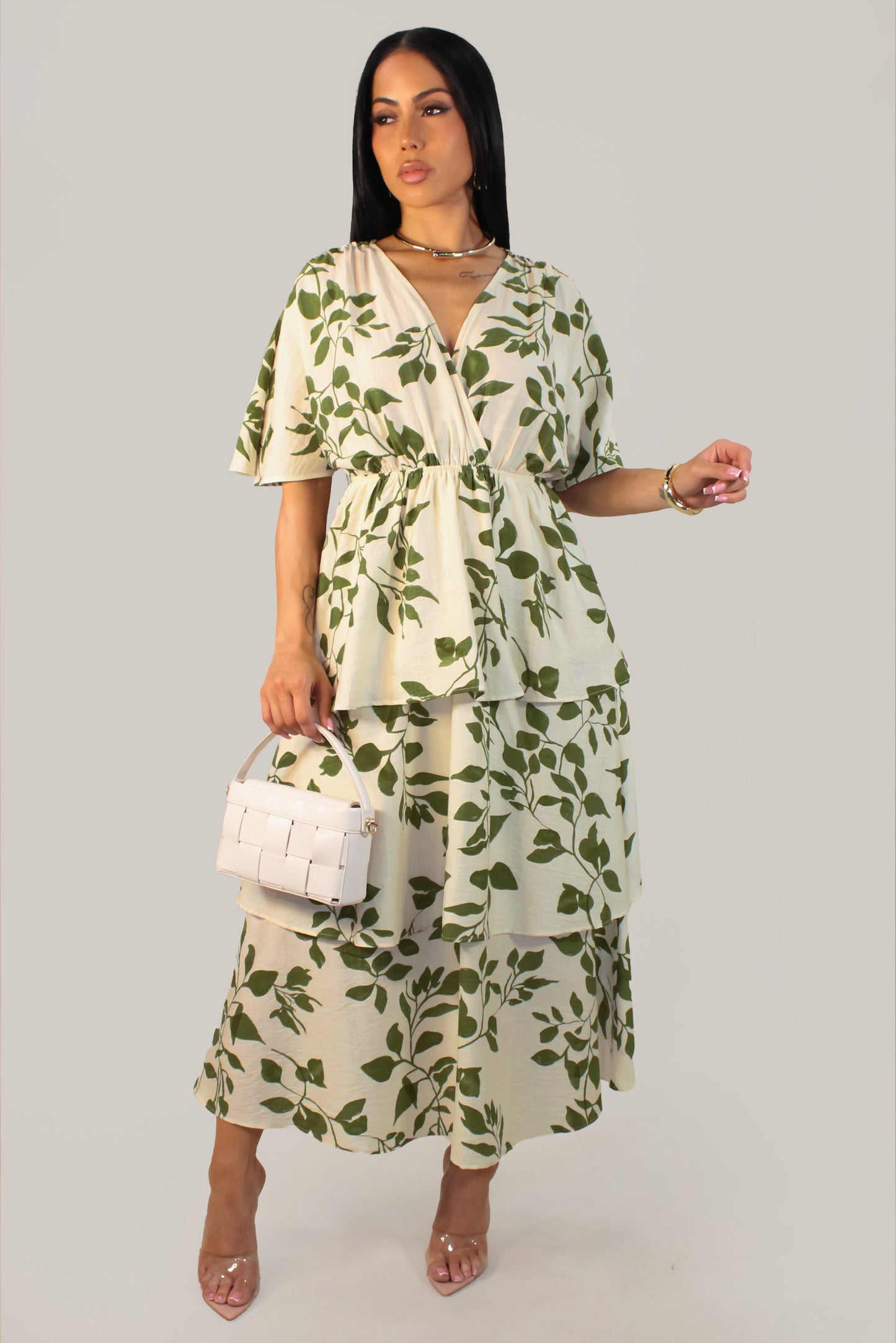 Sunny Forest Dress - Green