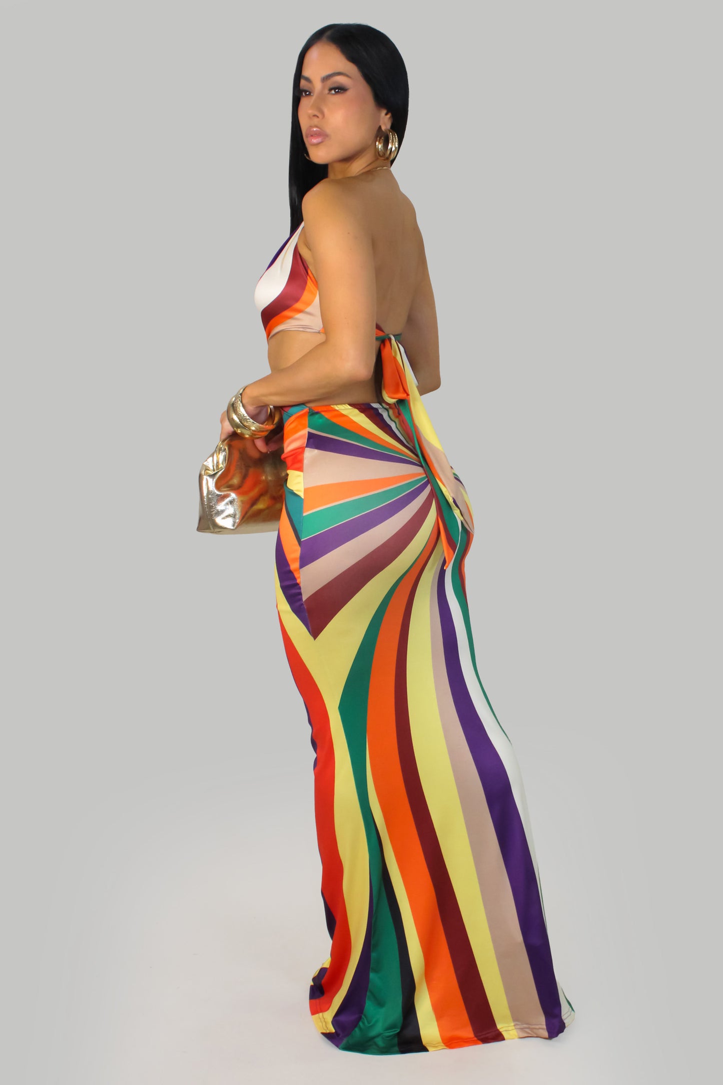 Festival muse Dress -Multi