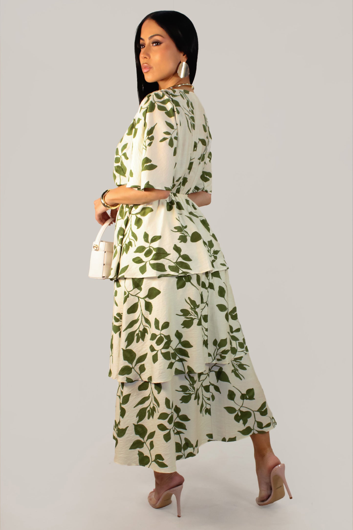 Sunny Forest Dress - Green