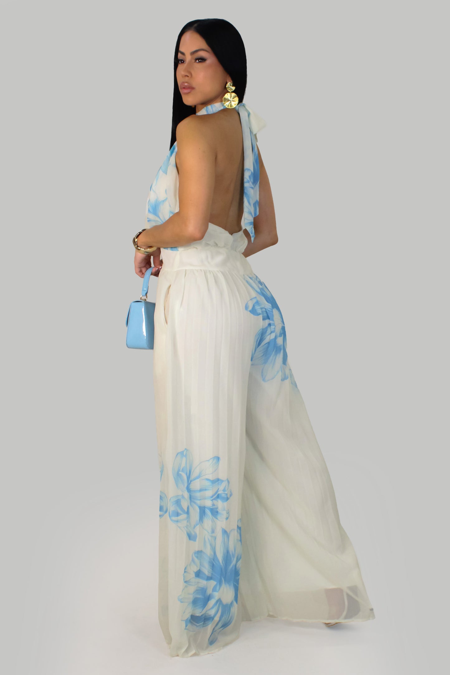 Seasonal Festivities Jumpsuit - Cream