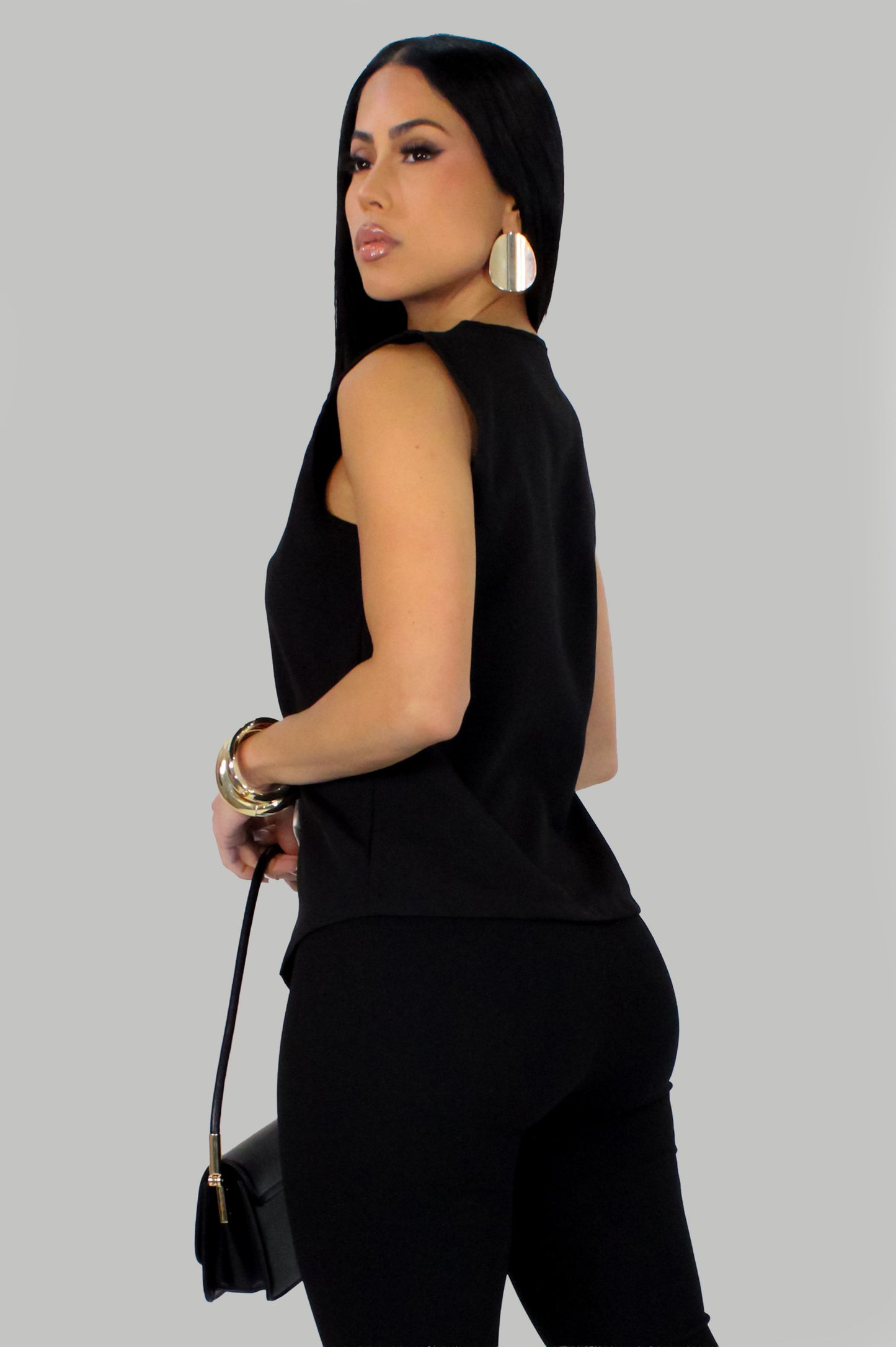 Mirna Top - Black & White