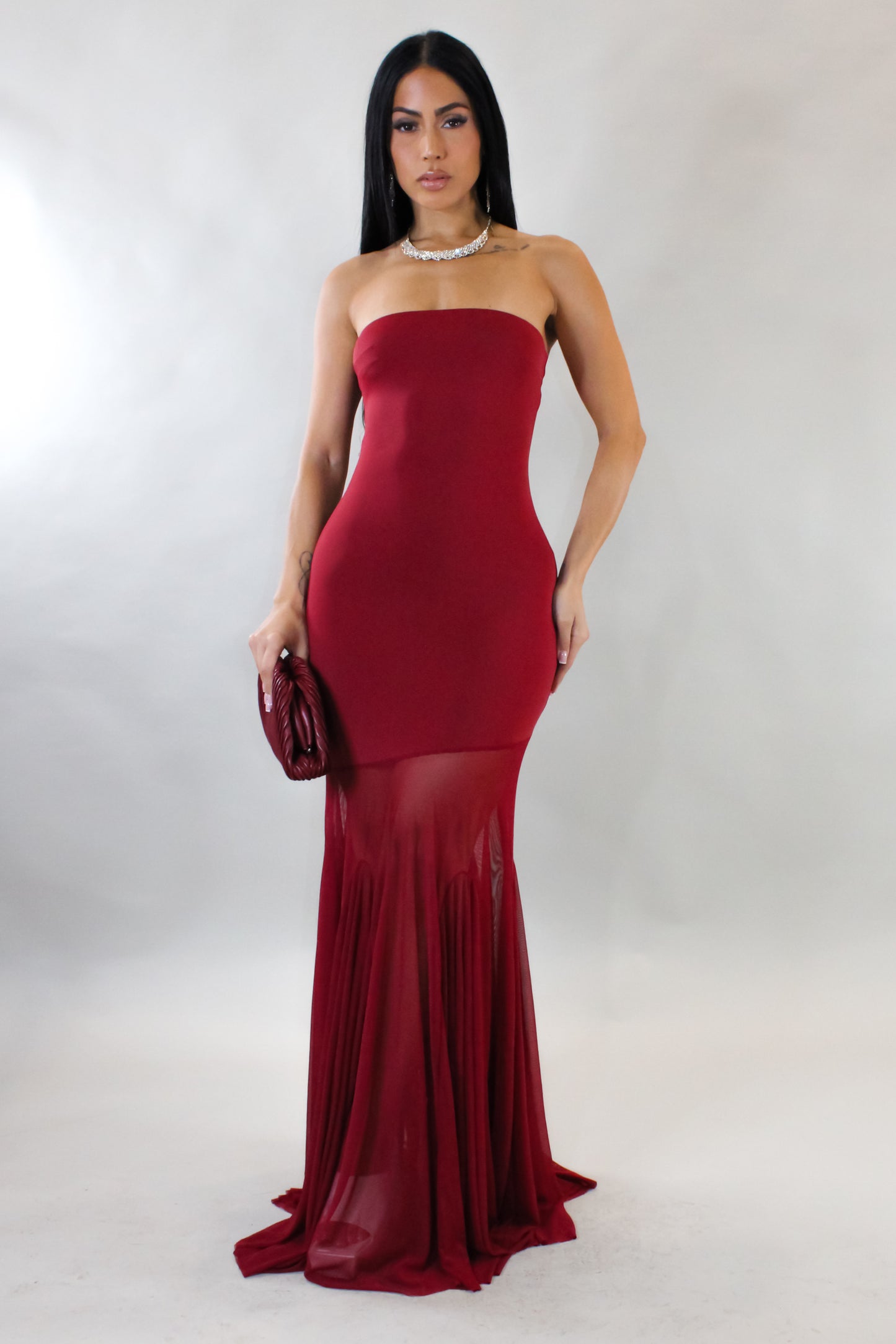 Never Chasing Maxi Dress - Red