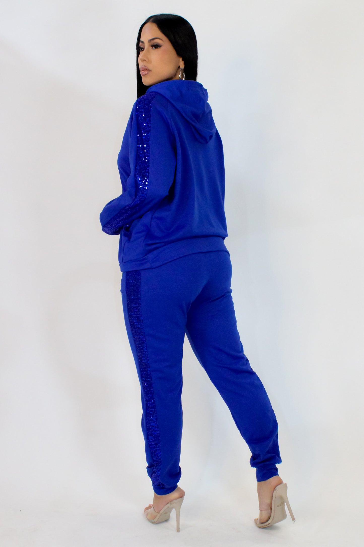 Been Here Before Pant Set - Blue