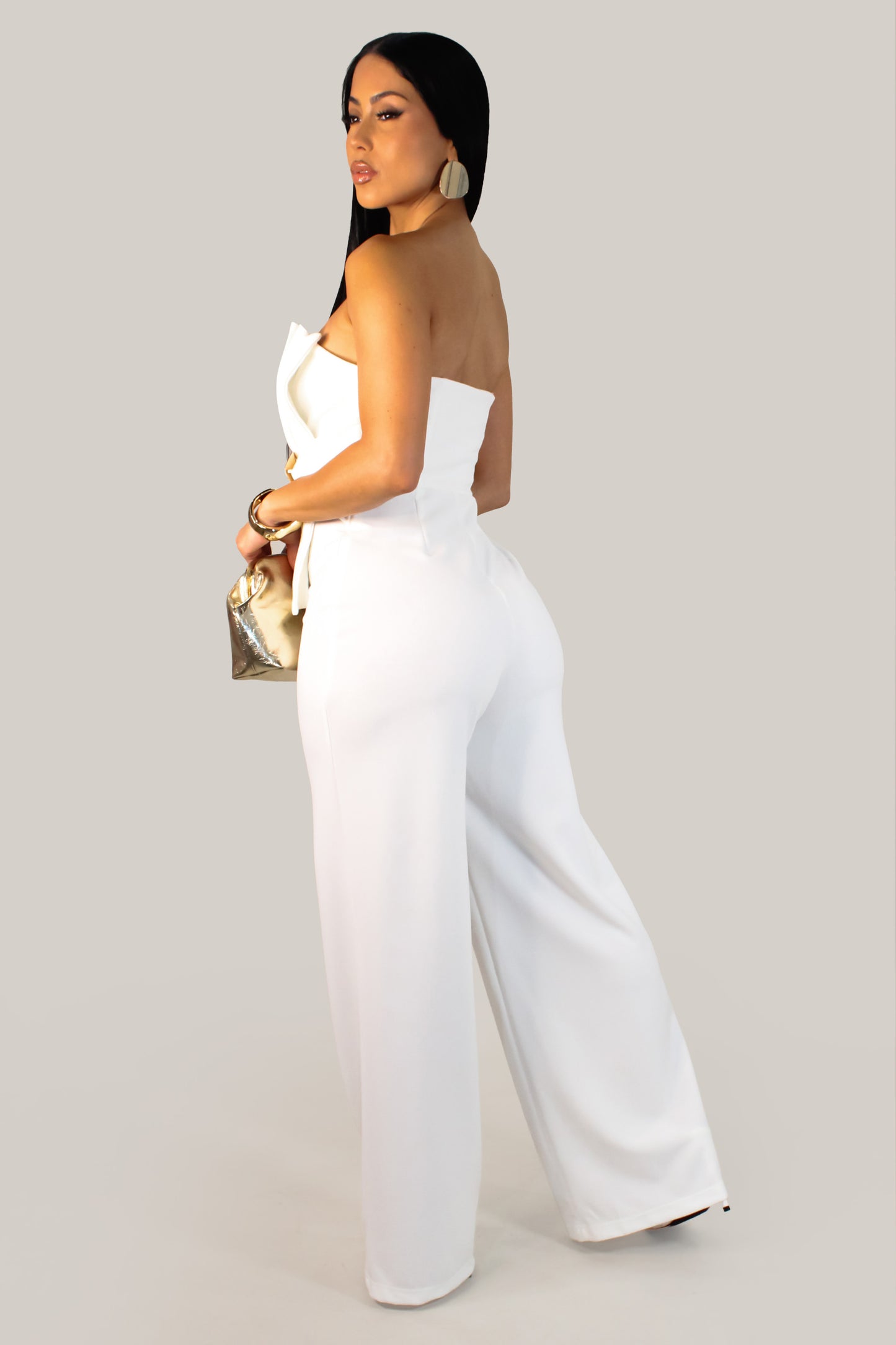 Nahirana Jumpsuit - White