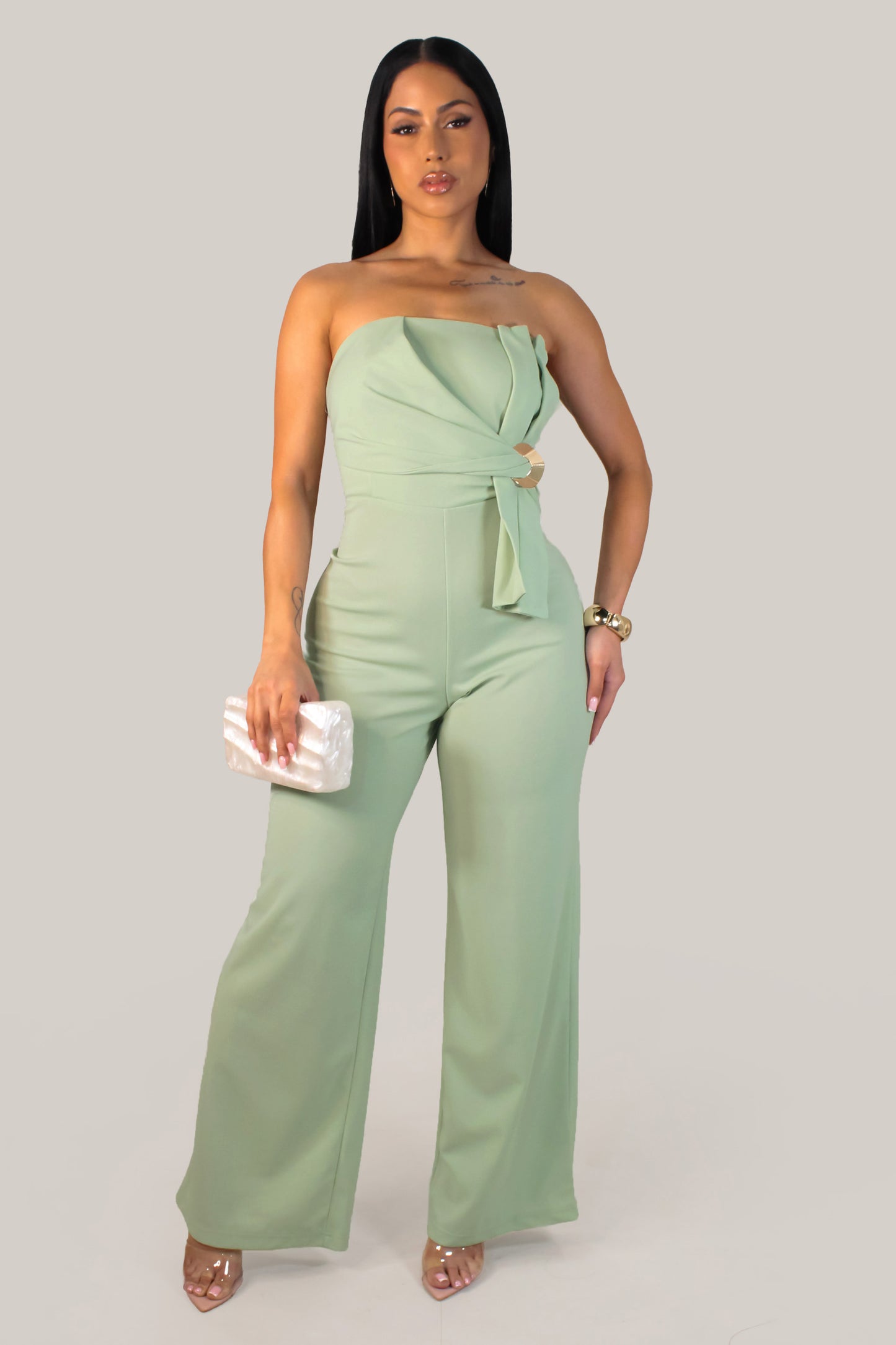 Nahirana Jumpsuit - Sage