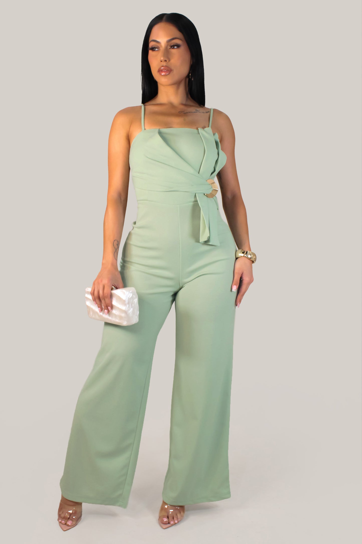 Nahirana Jumpsuit - Sage